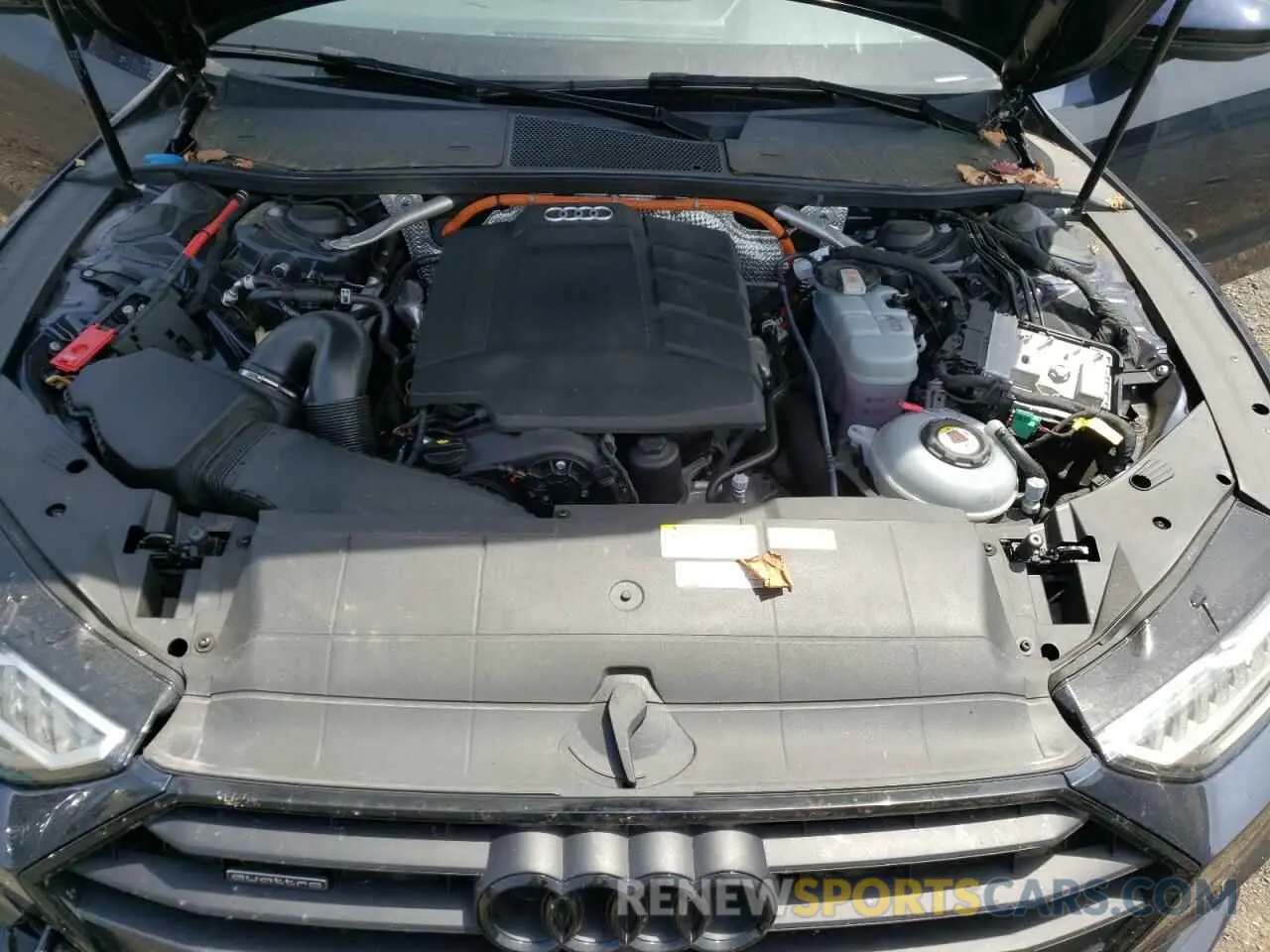 11 fotografías del automóvil dañado WAUTPBF21MN085269 AUDI A7 2021