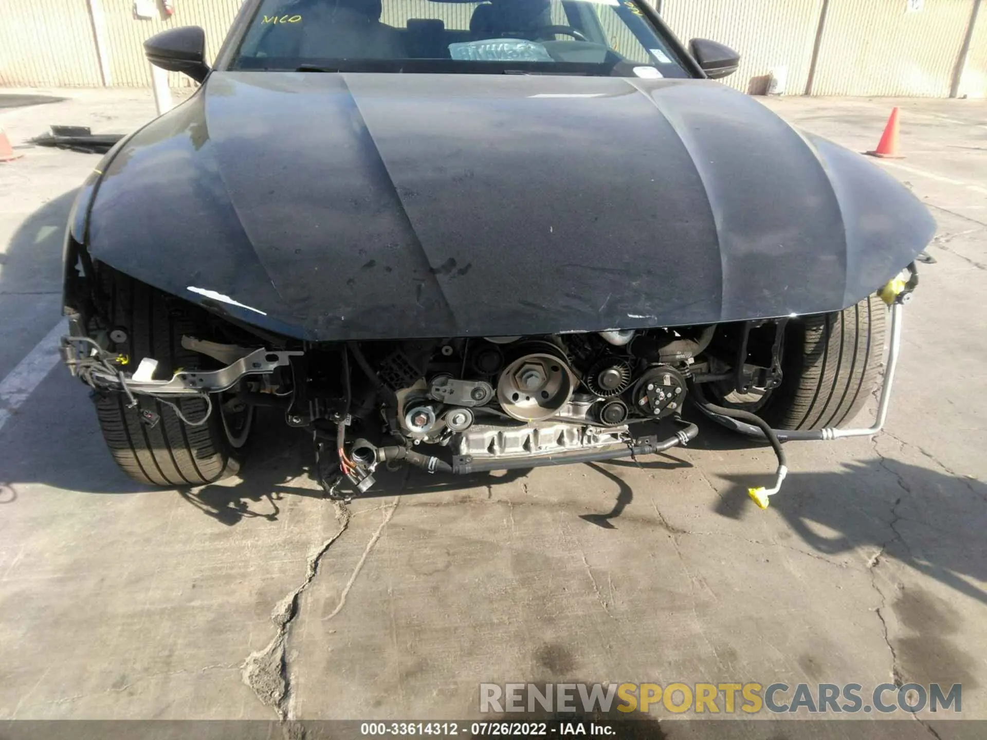 6 fotografías del automóvil dañado WAUV2AF2XMN046245 AUDI A7 2021