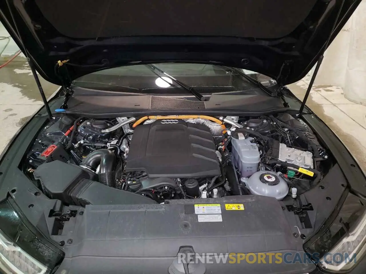 7 fotografías del automóvil dañado WAUVPBF27MN078769 AUDI A7 2021
