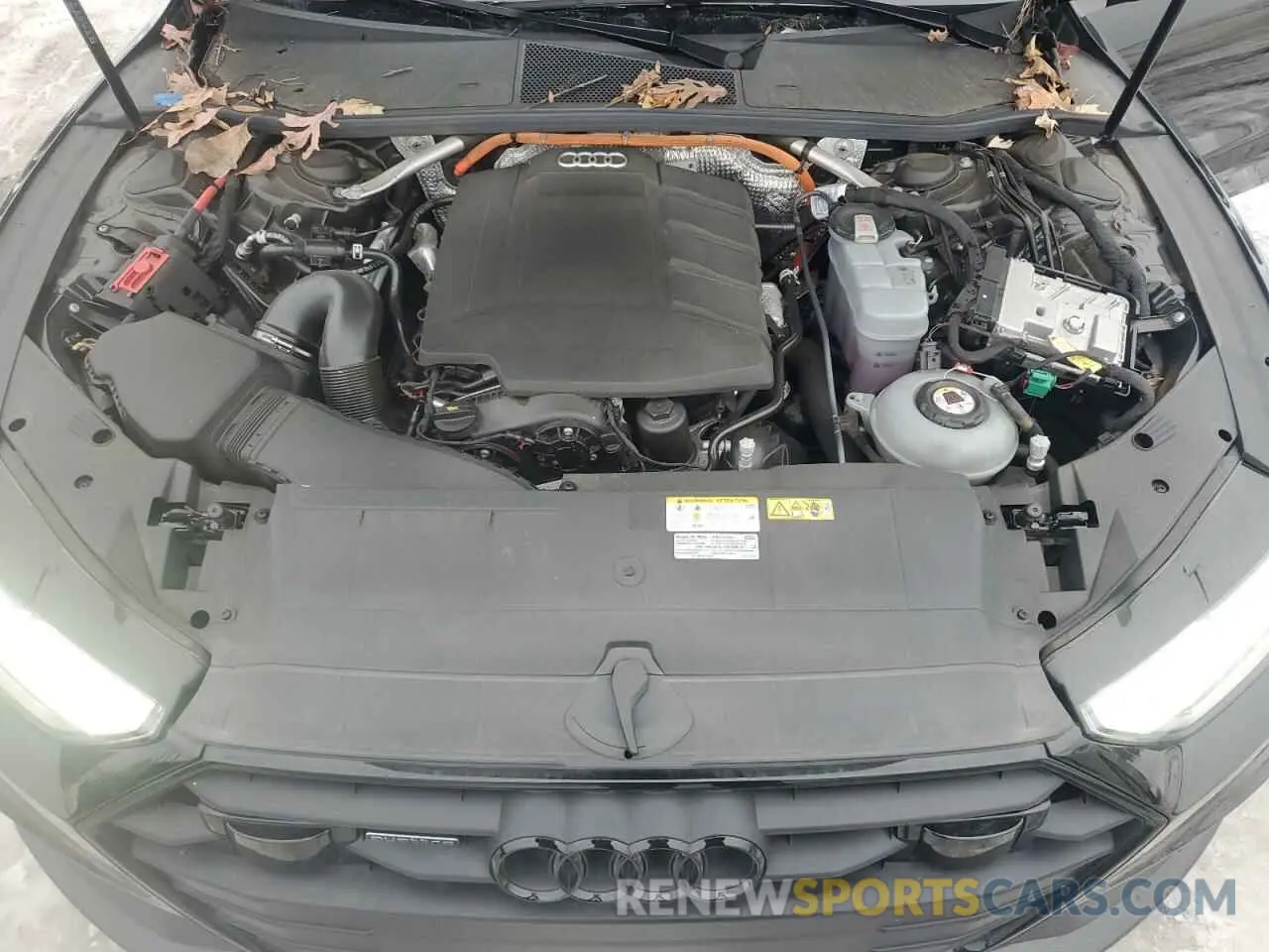 11 fotografías del automóvil dañado WAUVPBF29MN082841 AUDI A7 2021