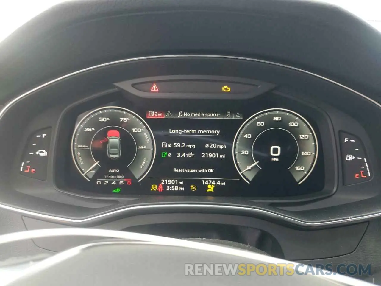 9 fotografías del automóvil dañado WAUVPBF29MN082841 AUDI A7 2021