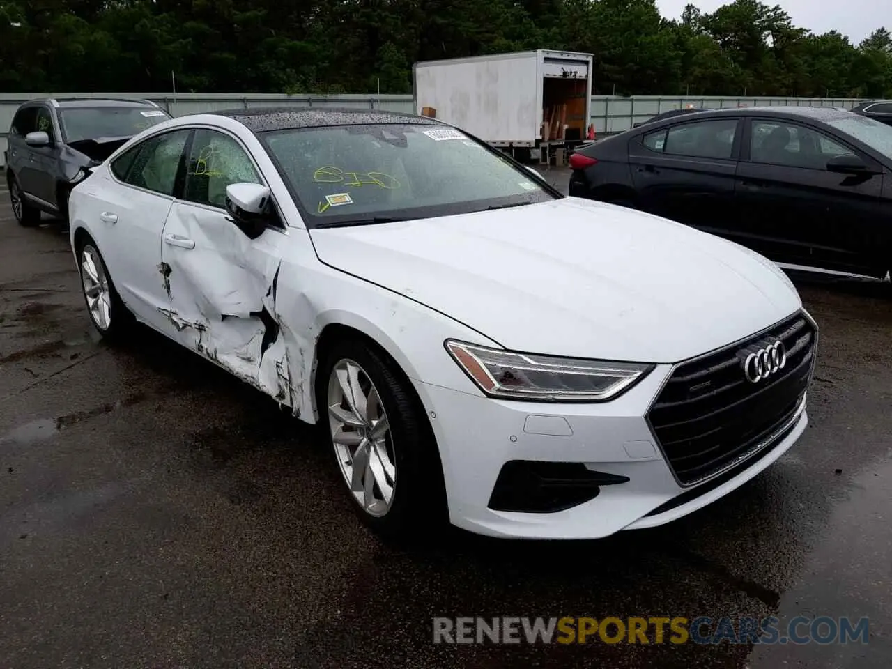 1 fotografías del automóvil dañado WAUP2BF22NN038172 AUDI A7 2022