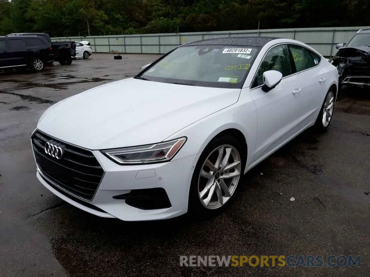 2 fotografías del automóvil dañado WAUP2BF22NN038172 AUDI A7 2022