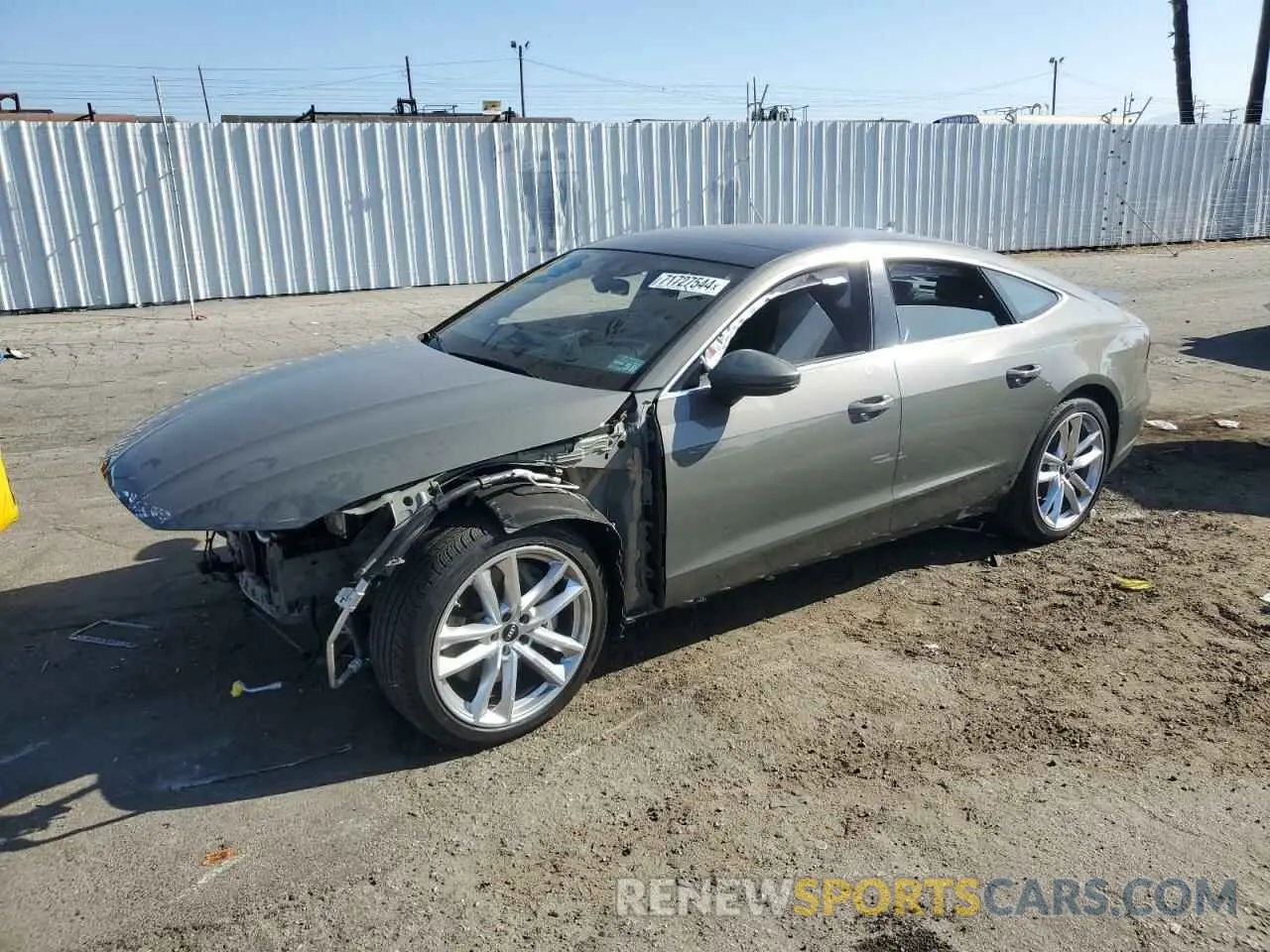 1 fotografías del automóvil dañado WAUP2BF24NN064840 AUDI A7 2022