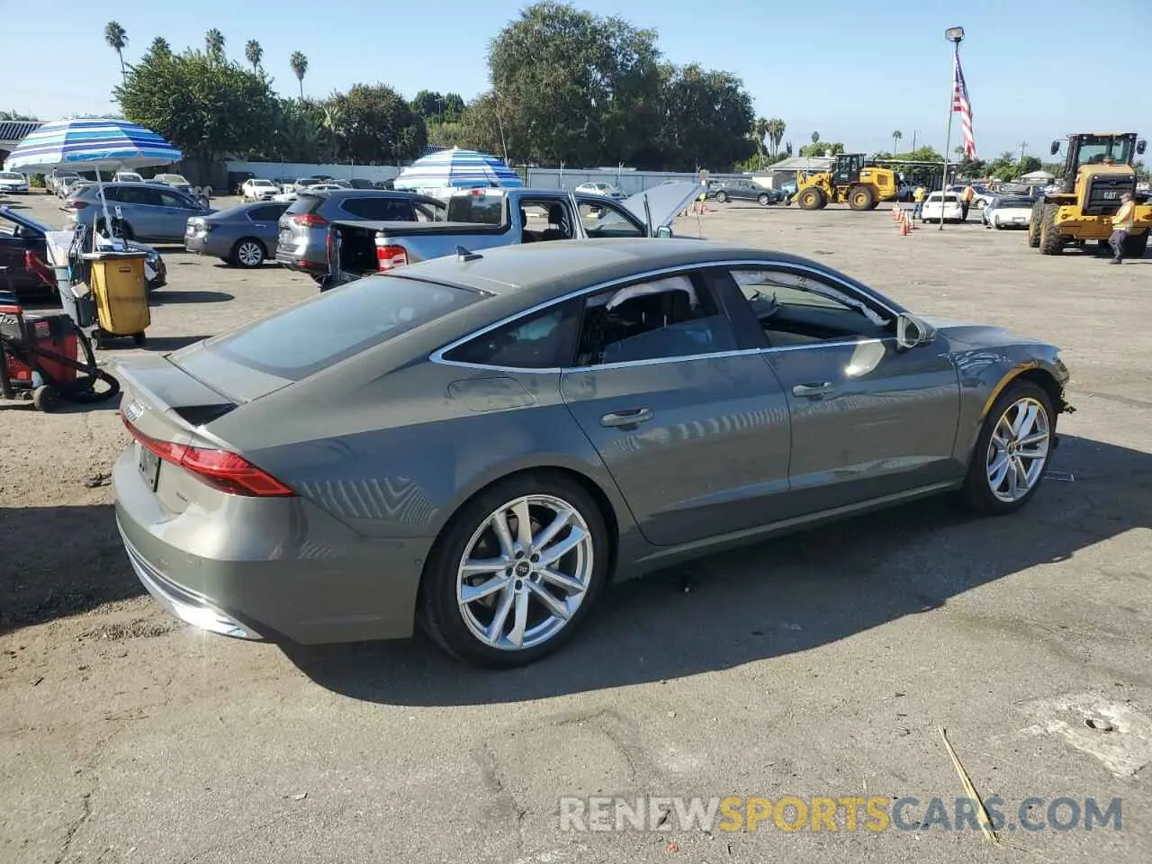 3 fotografías del automóvil dañado WAUP2BF24NN064840 AUDI A7 2022