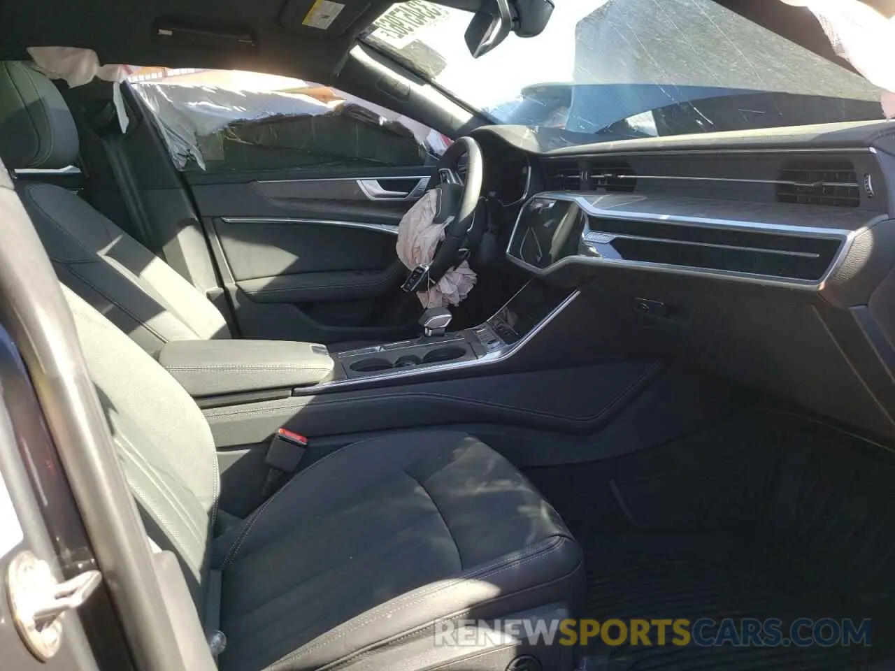 5 fotografías del automóvil dañado WAUR2BF24NN008311 AUDI A7 2022
