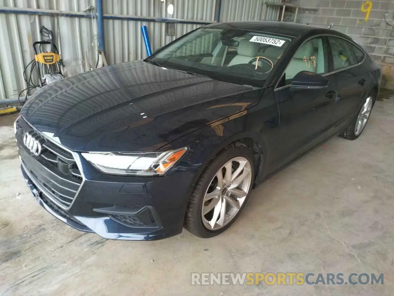 2 fotografías del automóvil dañado WAUR2BF27NN014491 AUDI A7 2022