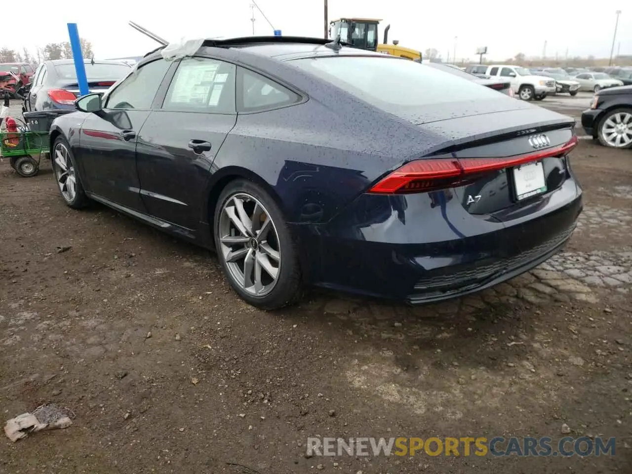 3 fotografías del automóvil dañado WAUU2BF25NN045782 AUDI A7 2022