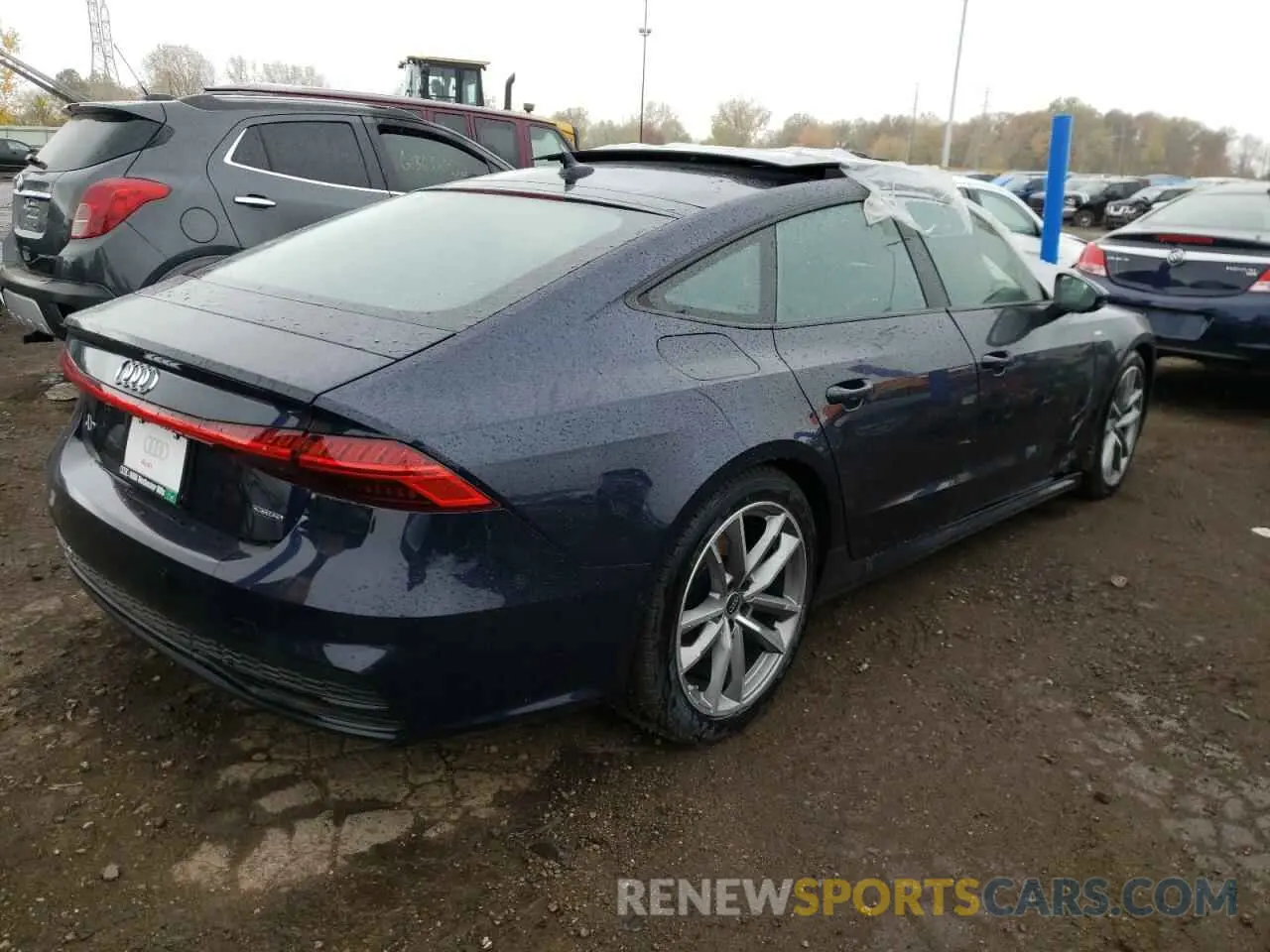4 fotografías del automóvil dañado WAUU2BF25NN045782 AUDI A7 2022