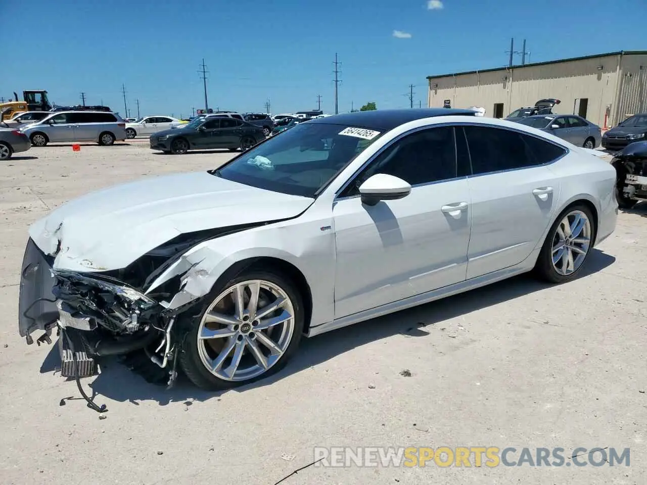 1 fotografías del automóvil dañado WAUV2BF27NN034321 AUDI A7 2022