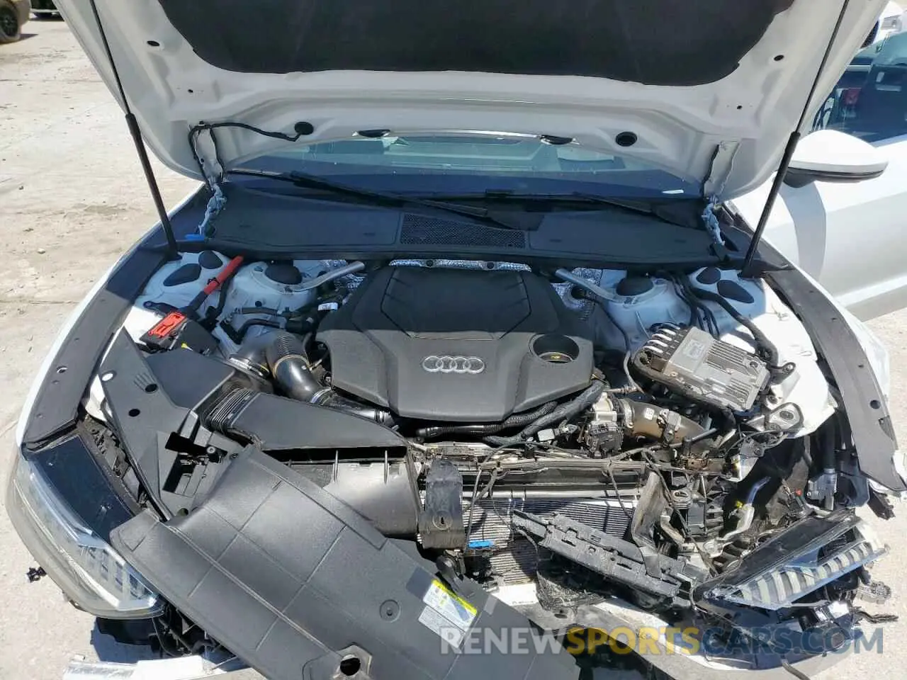 11 fotografías del automóvil dañado WAUV2BF27NN034321 AUDI A7 2022