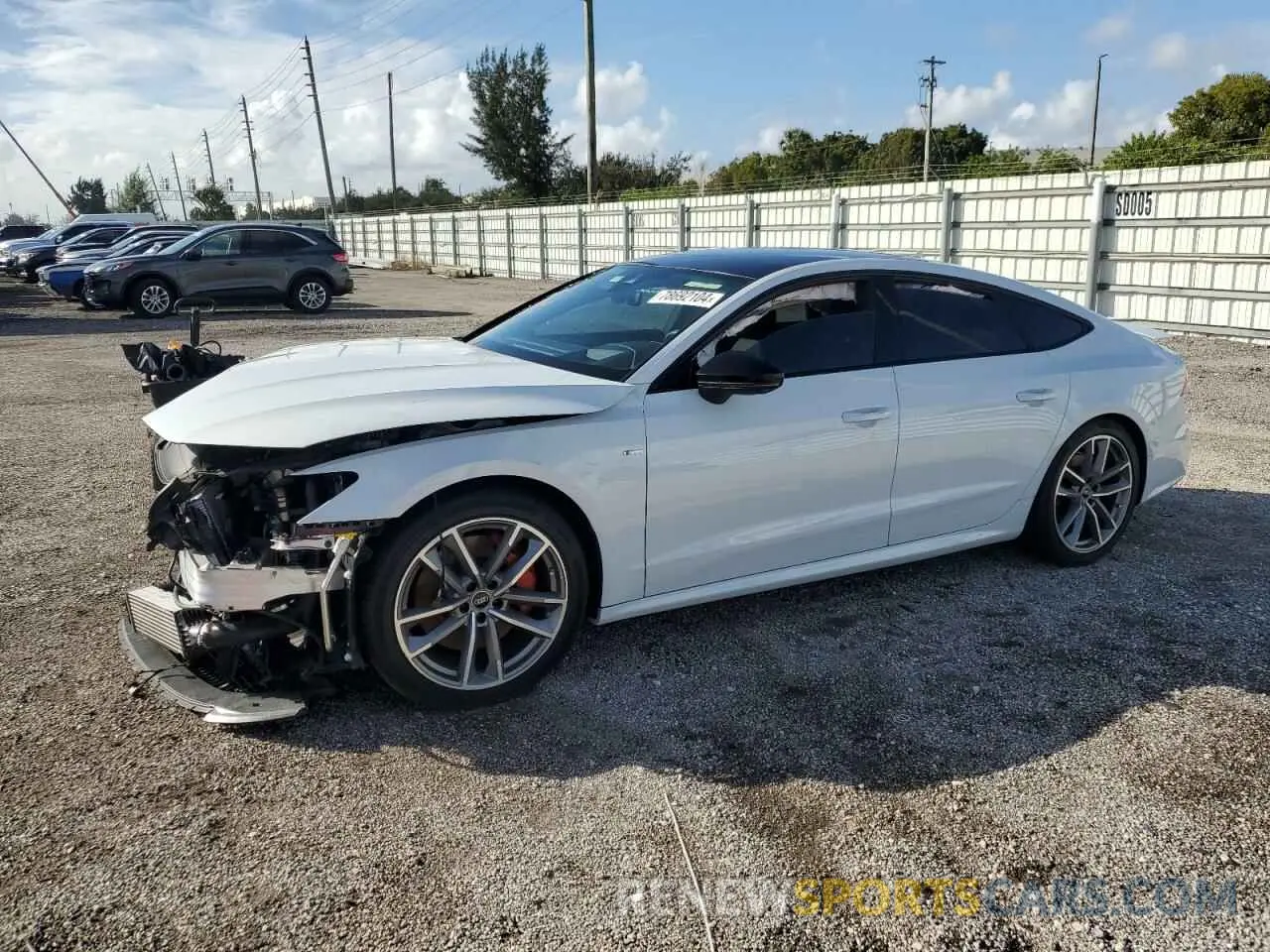 1 fotografías del automóvil dañado WAUV2BF29NN050438 AUDI A7 2022
