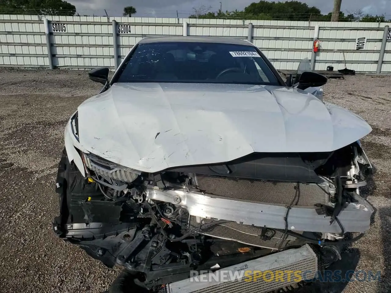 5 fotografías del automóvil dañado WAUV2BF29NN050438 AUDI A7 2022