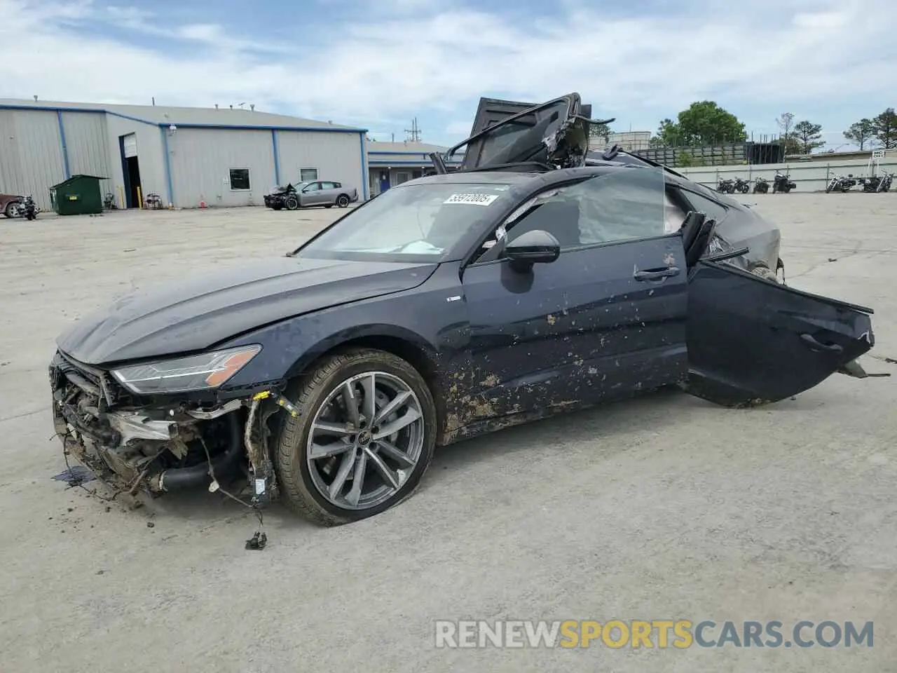 1 fotografías del automóvil dañado WAUV2BF25PN040234 AUDI A7 2023