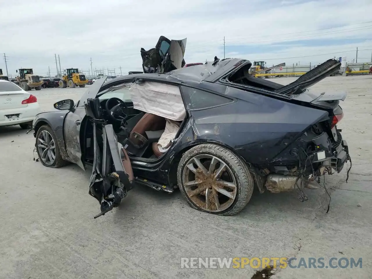 2 fotografías del automóvil dañado WAUV2BF25PN040234 AUDI A7 2023