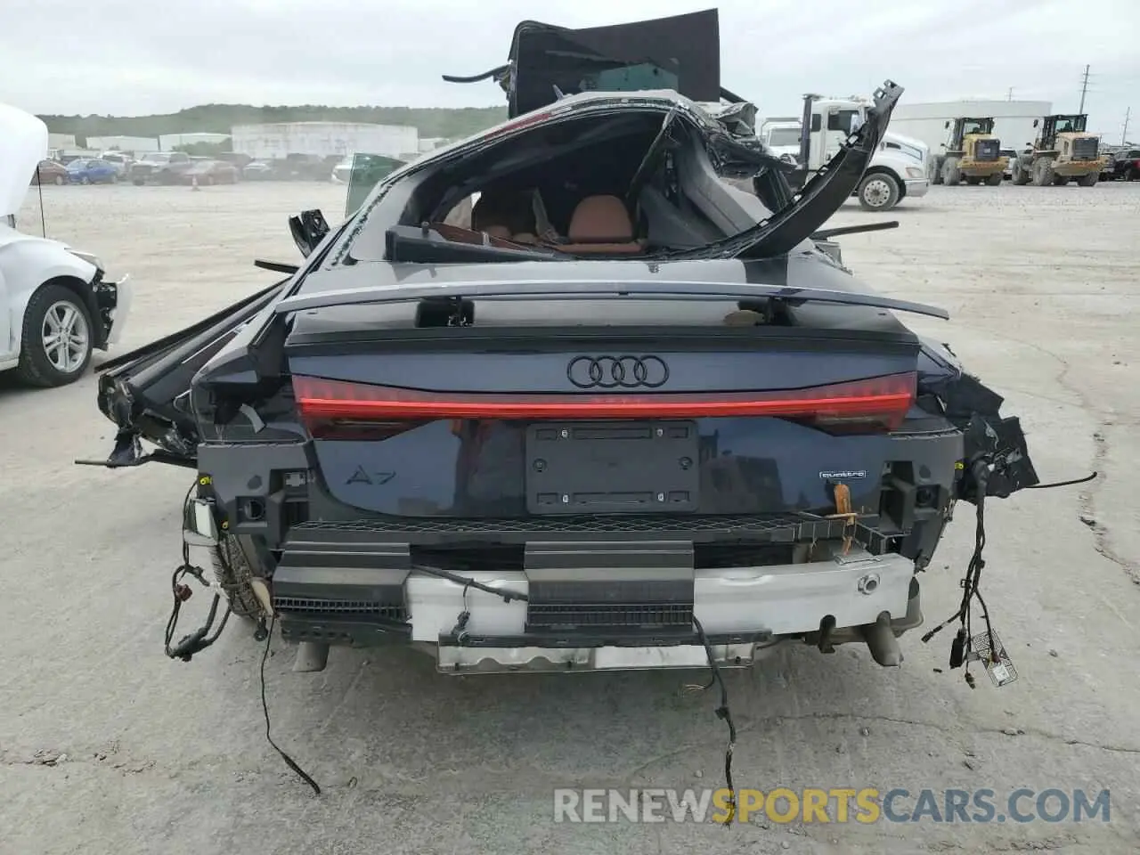 6 fotografías del automóvil dañado WAUV2BF25PN040234 AUDI A7 2023