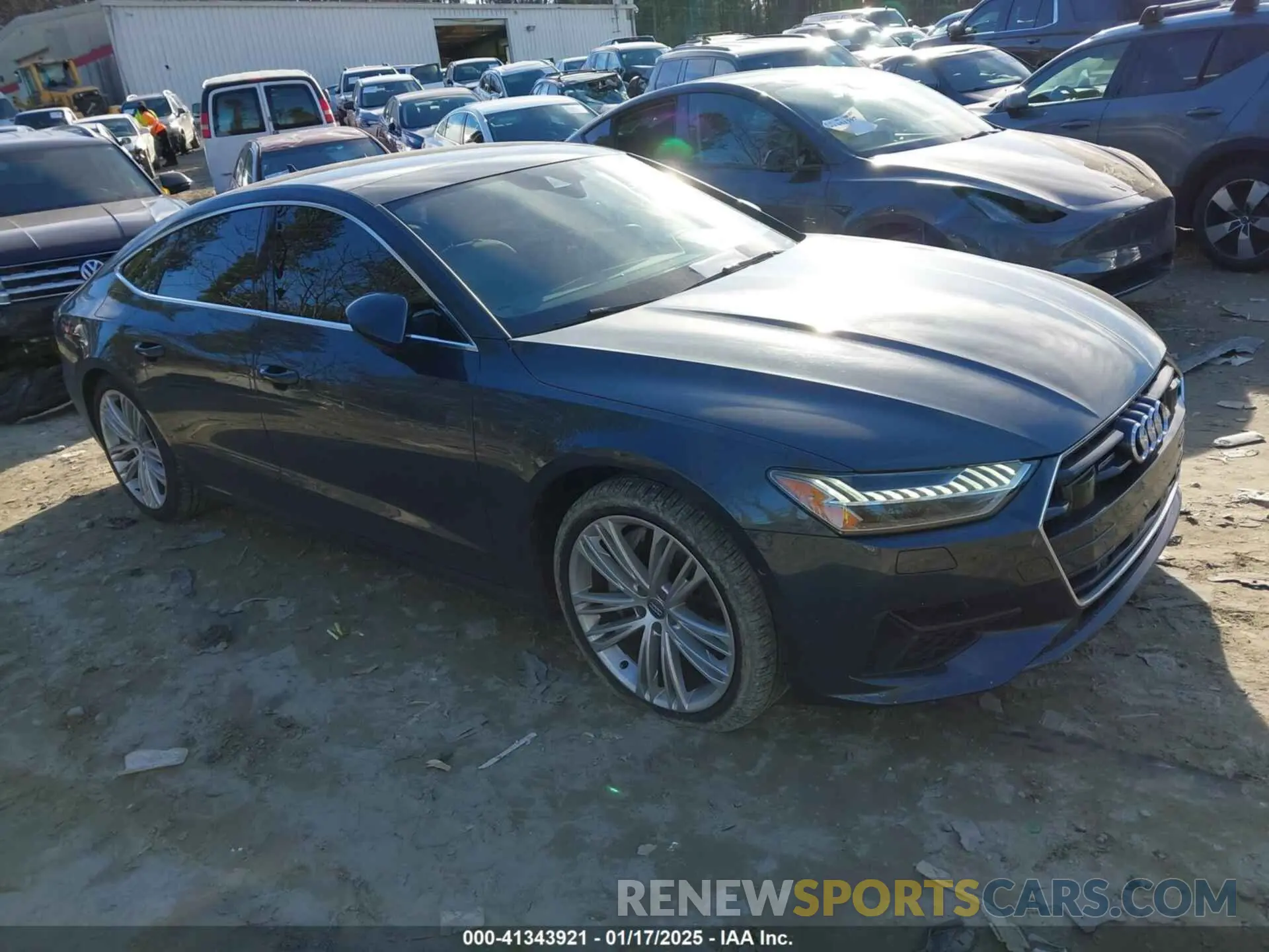 1 fotografías del automóvil dañado WAUR2AF27LN029886 AUDI A7 SPORTBACK 2020