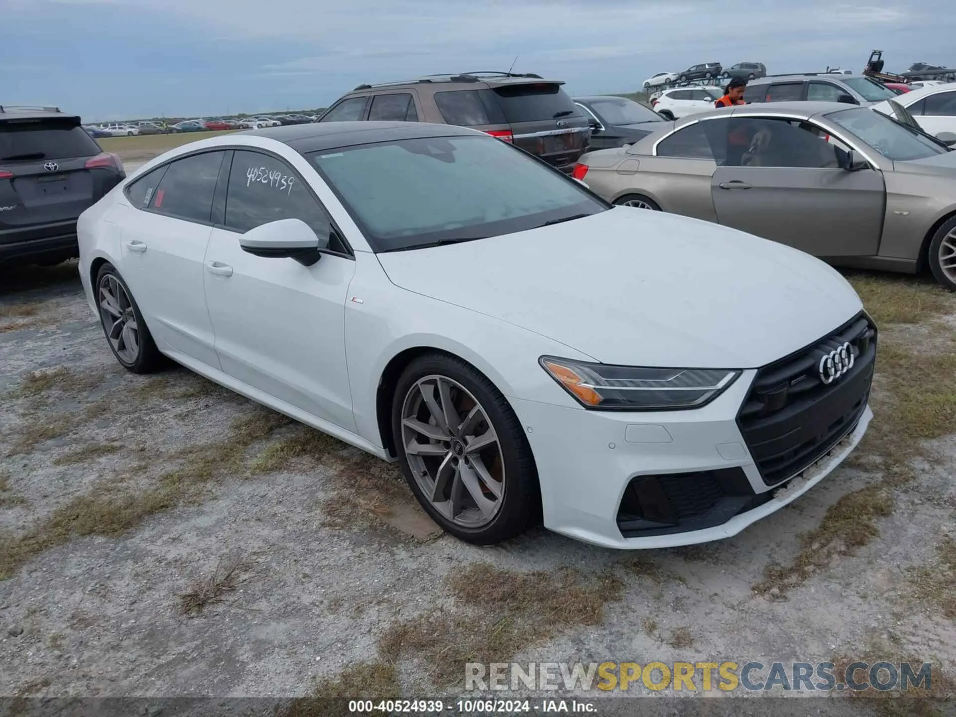 1 fotografías del automóvil dañado WAUTPBF26MN083100 AUDI A7 SPORTBACK 2021