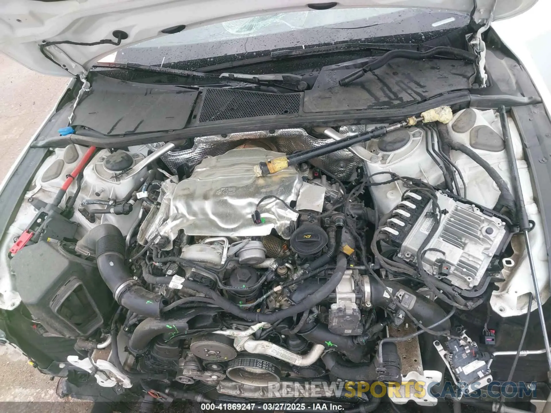 10 fotografías del automóvil dañado WAUU2BF23NN059065 AUDI A7 SPORTBACK 2022