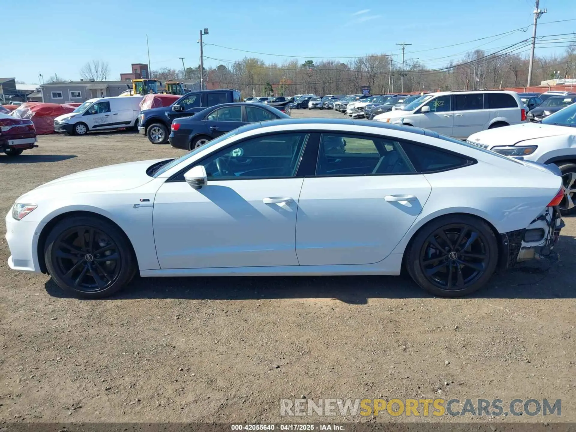 15 fotografías del automóvil dañado WAUU2BF24PN040320 AUDI A7 SPORTBACK 2023