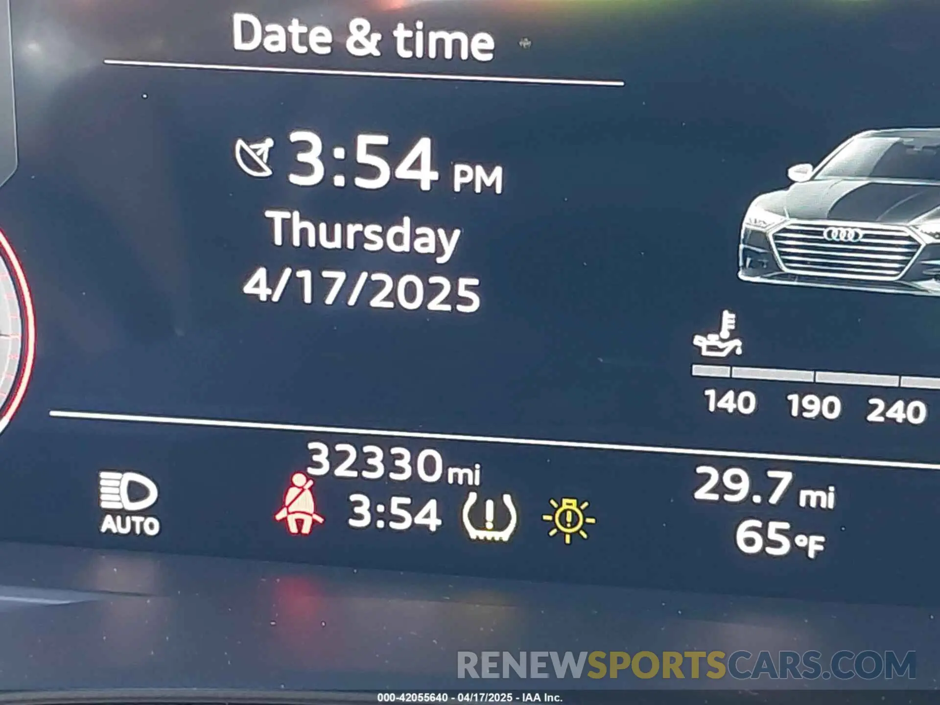 16 fotografías del automóvil dañado WAUU2BF24PN040320 AUDI A7 SPORTBACK 2023