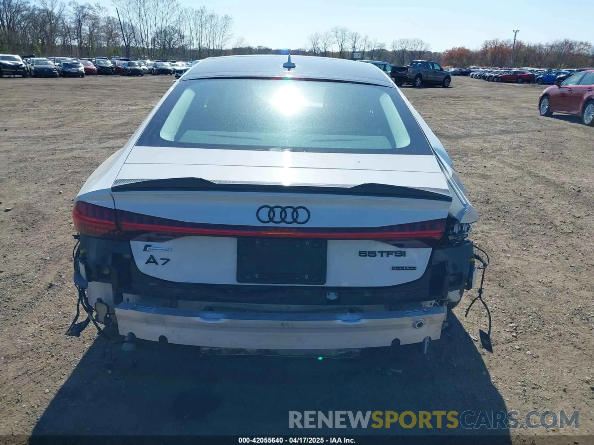 17 fotografías del automóvil dañado WAUU2BF24PN040320 AUDI A7 SPORTBACK 2023