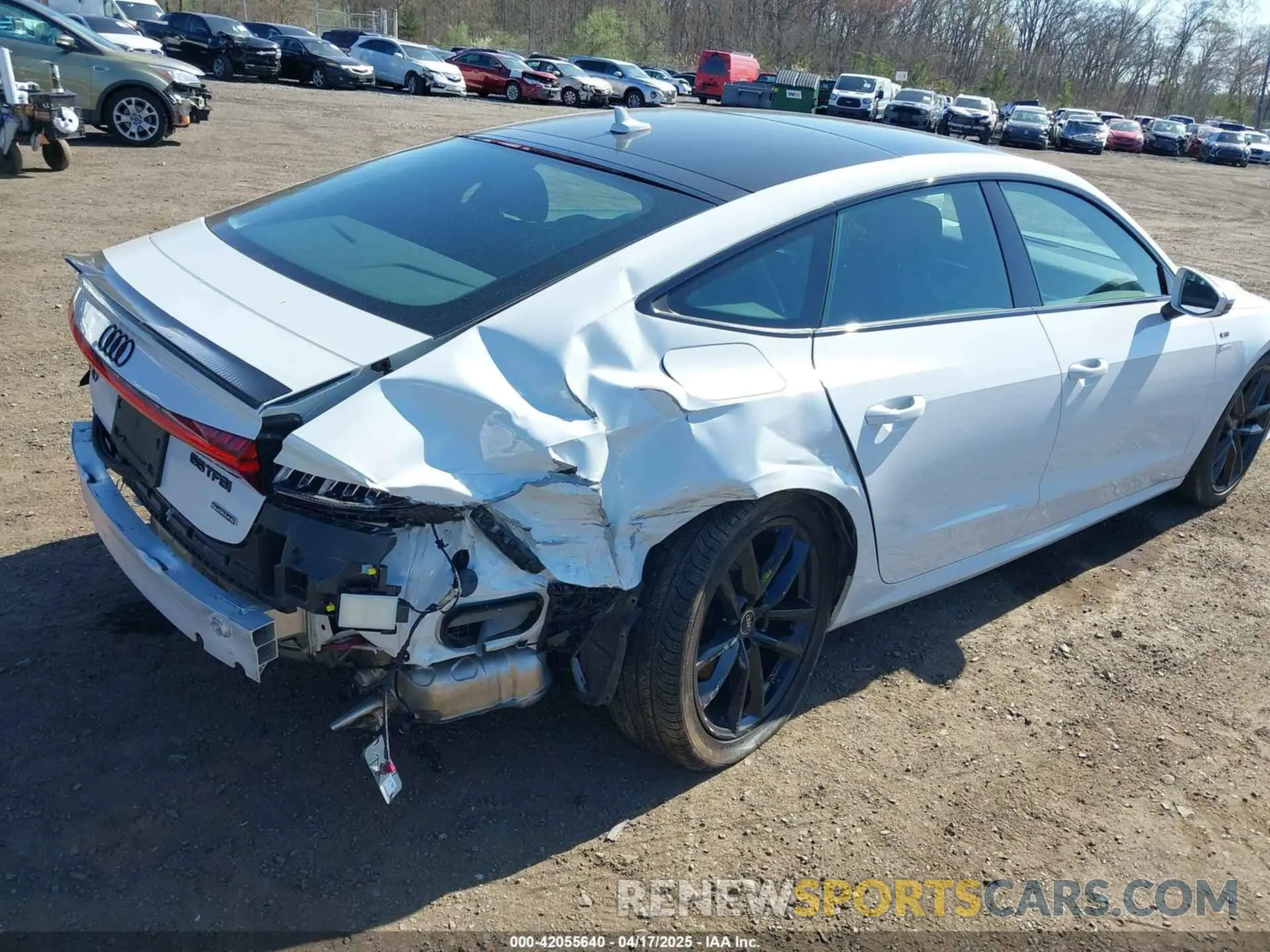 18 fotografías del automóvil dañado WAUU2BF24PN040320 AUDI A7 SPORTBACK 2023