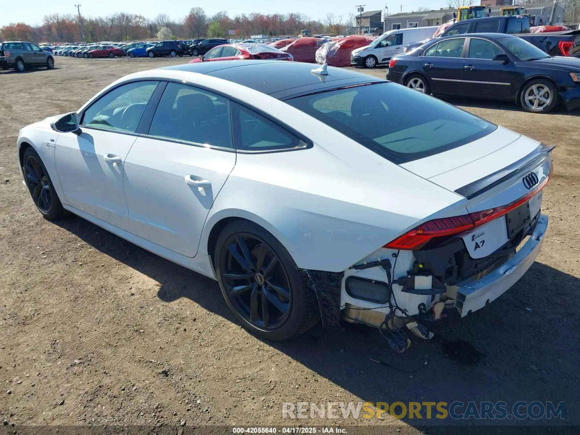 3 fotografías del automóvil dañado WAUU2BF24PN040320 AUDI A7 SPORTBACK 2023