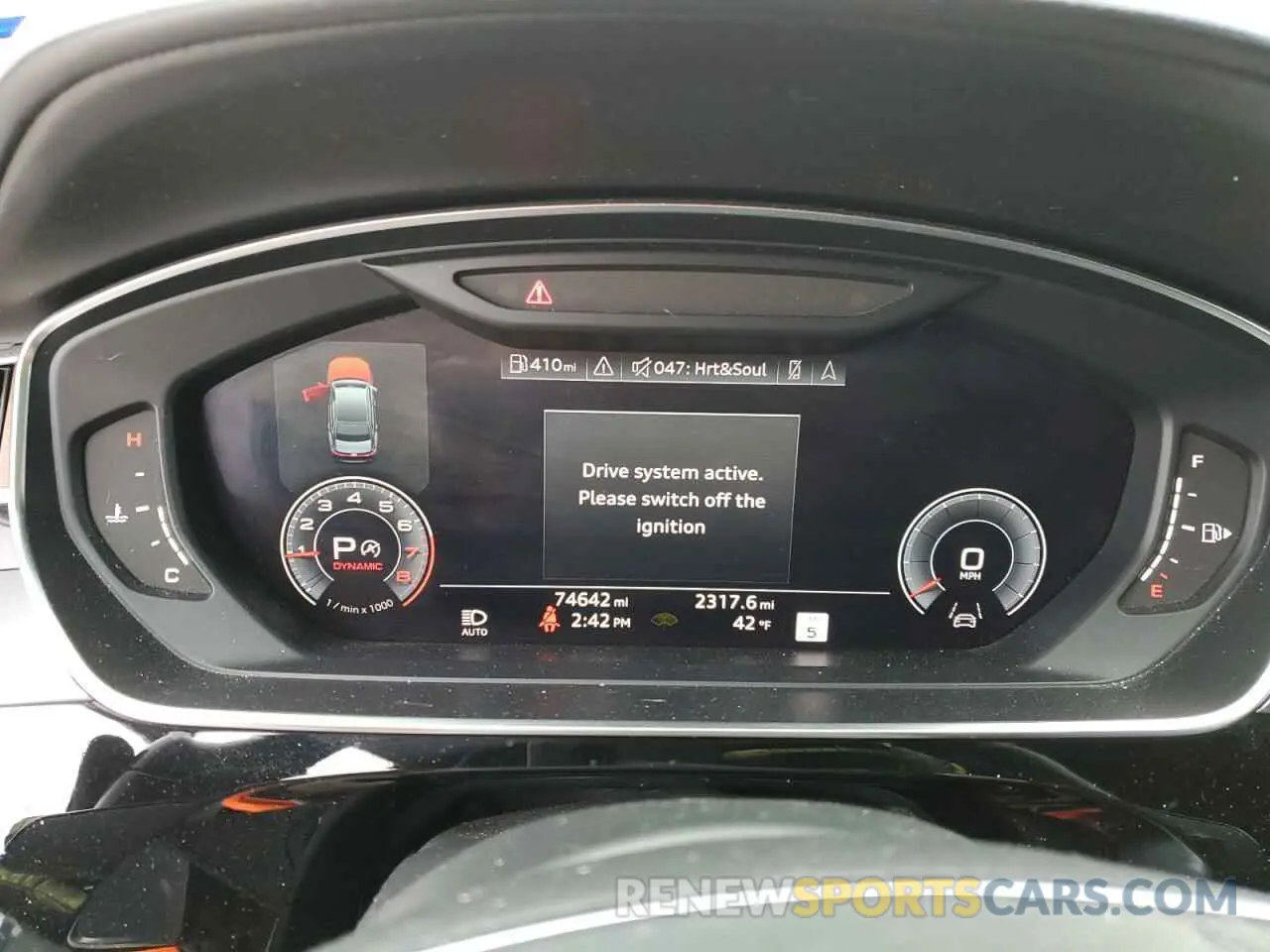 9 fotografías del automóvil dañado WAU8DAF82KN014043 AUDI A8 2019