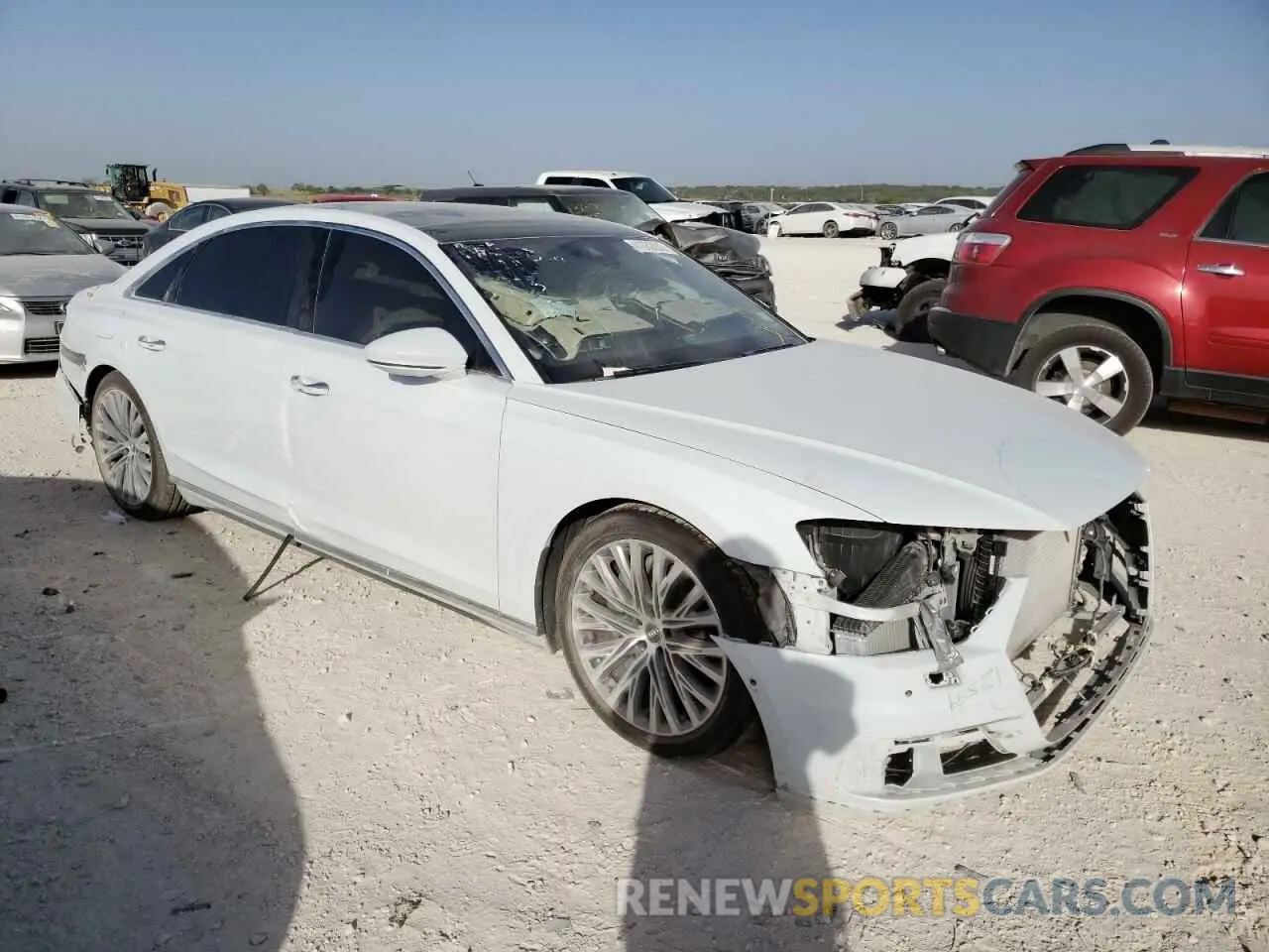 1 fotografías del automóvil dañado WAU8DAF84KN006364 AUDI A8 2019