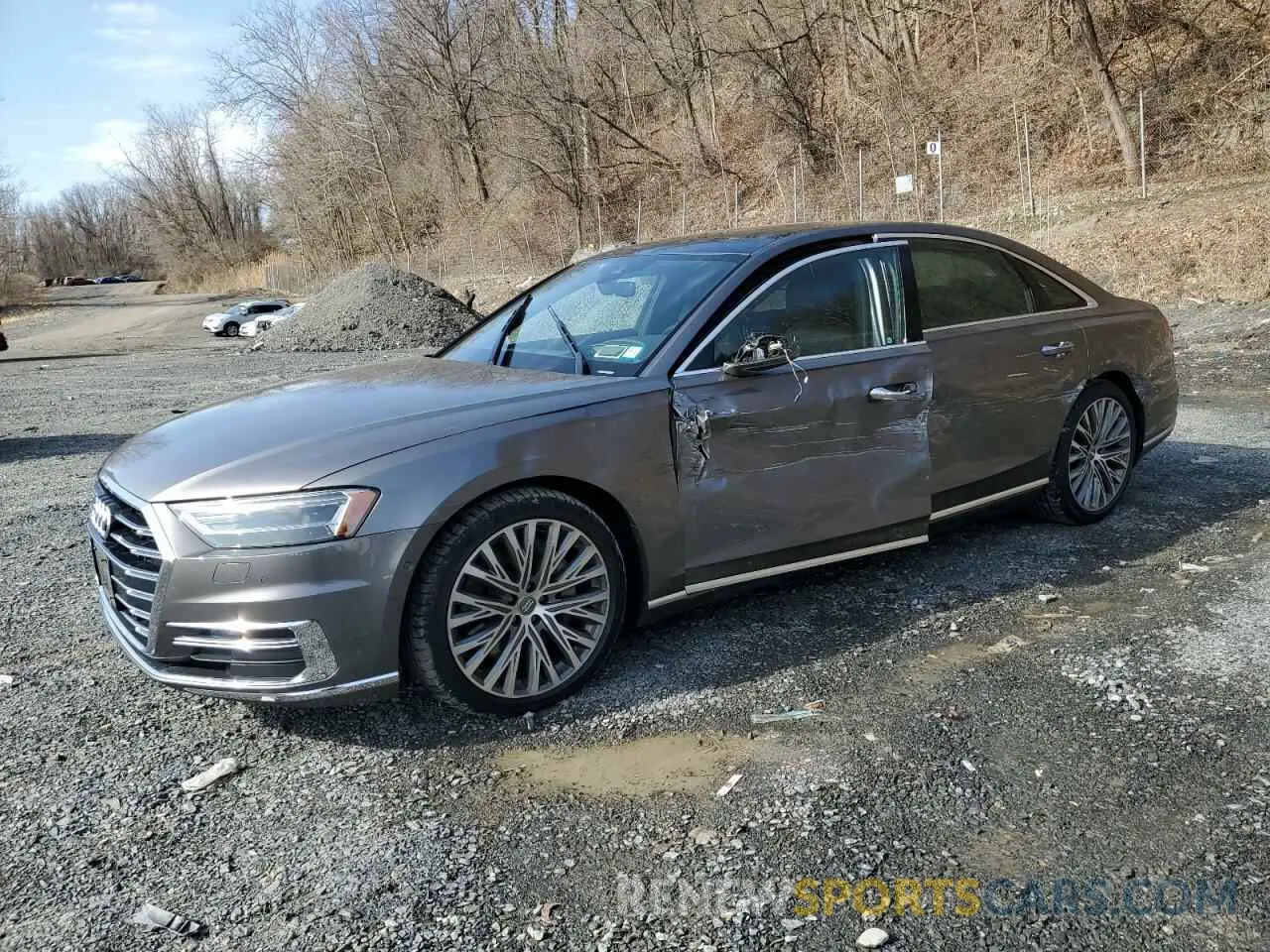 1 fotografías del automóvil dañado WAU8DAF86KN005264 AUDI A8 2019
