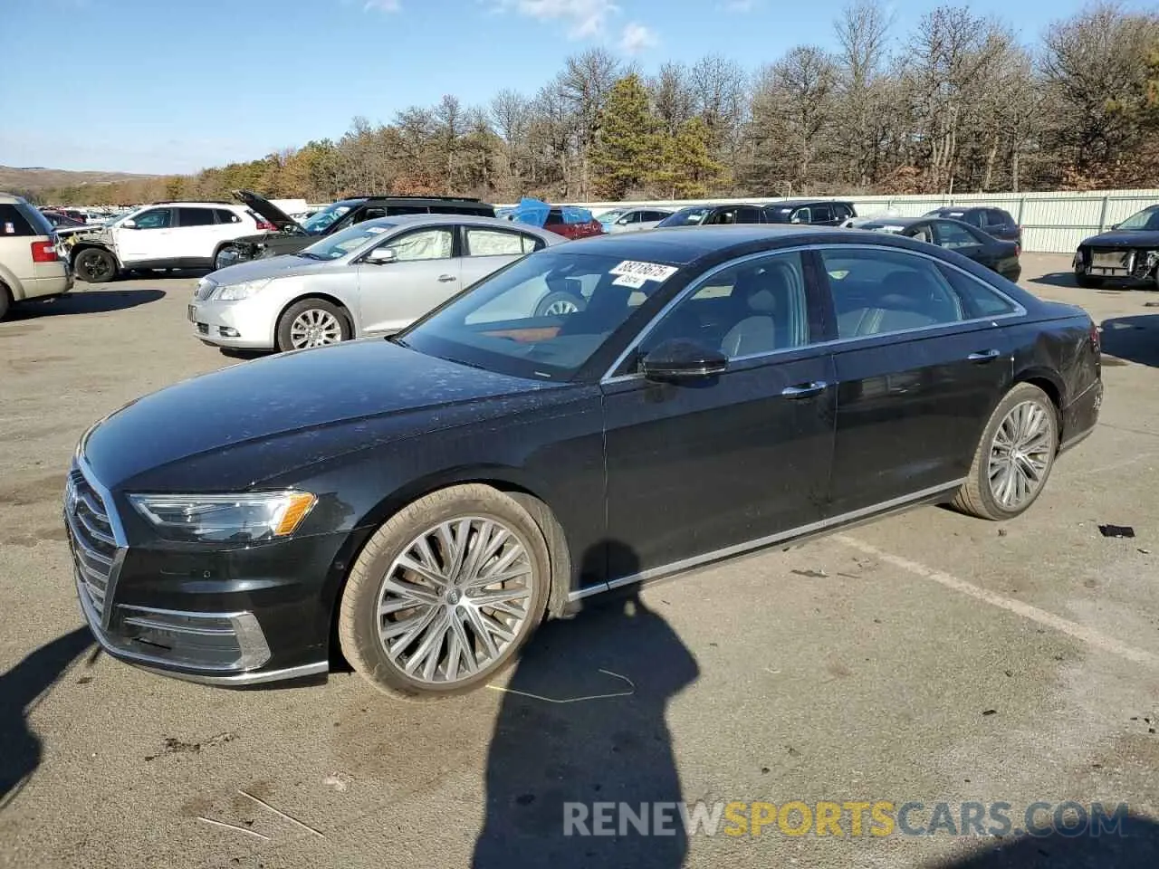 1 fotografías del automóvil dañado WAU8DAF87KN004768 AUDI A8 2019