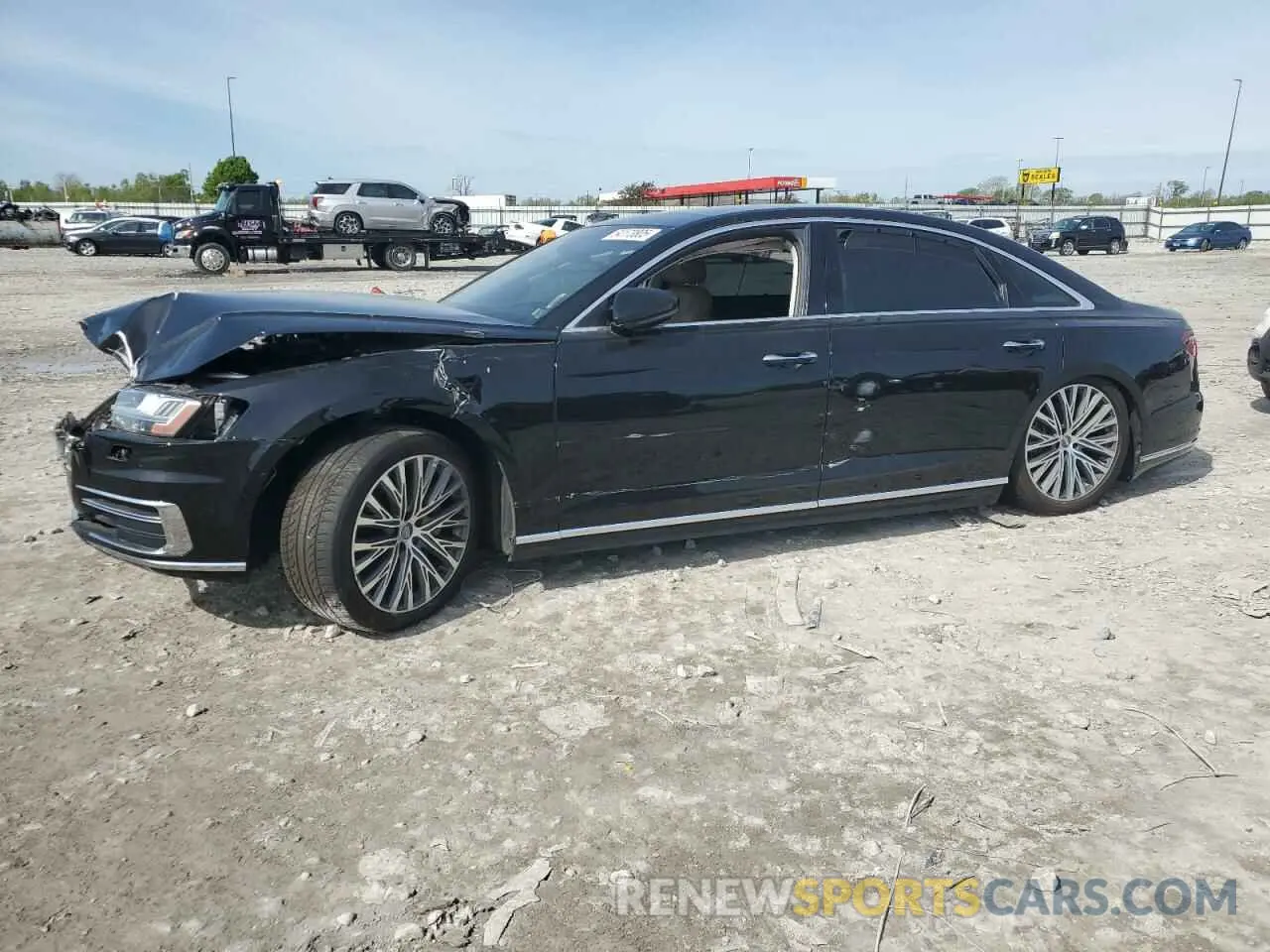 1 fotografías del automóvil dañado WAU8DAF88KN006268 AUDI A8 2019