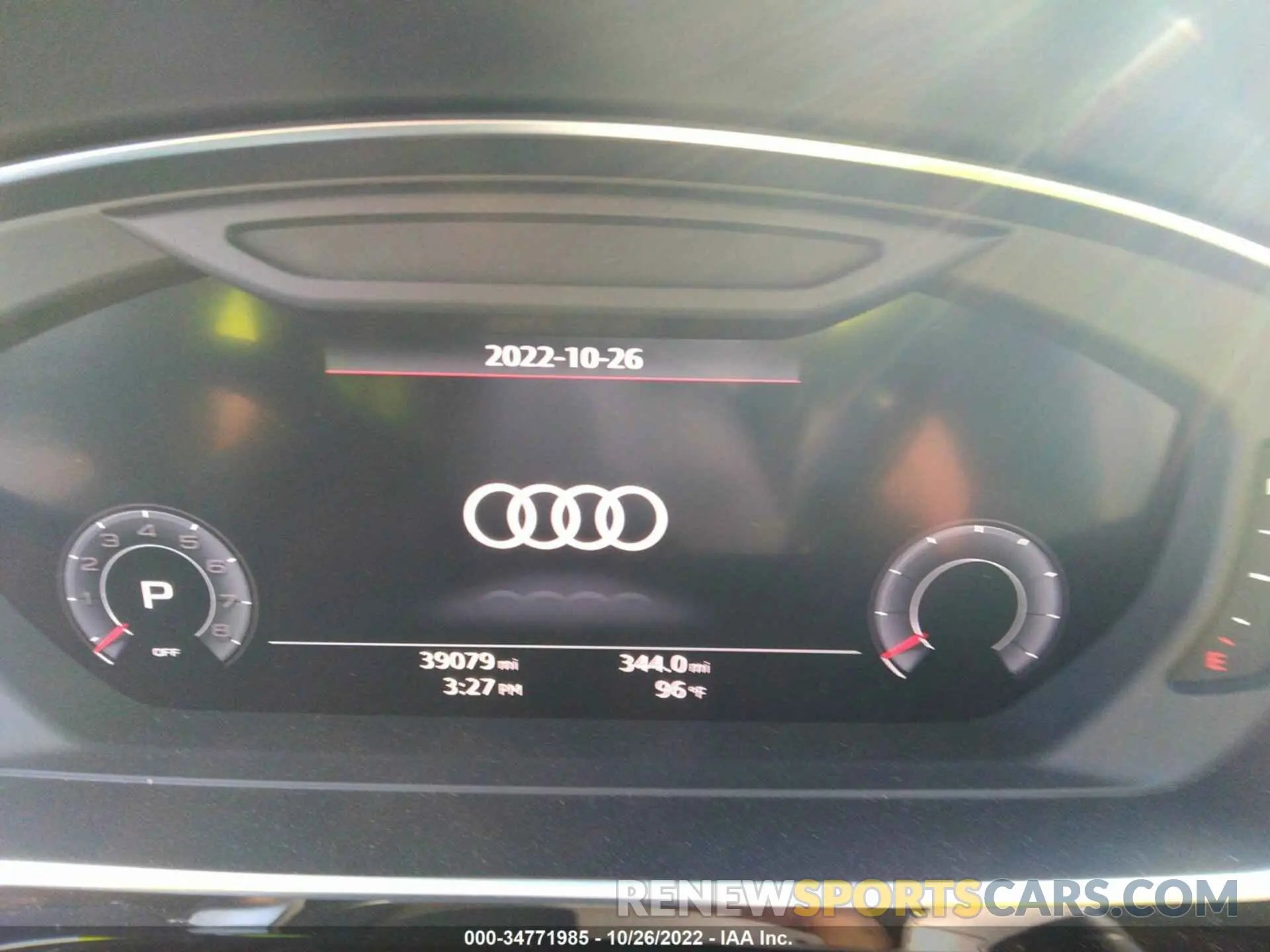 7 fotografías del automóvil dañado WAU8DAF88KN014774 AUDI A8 2019