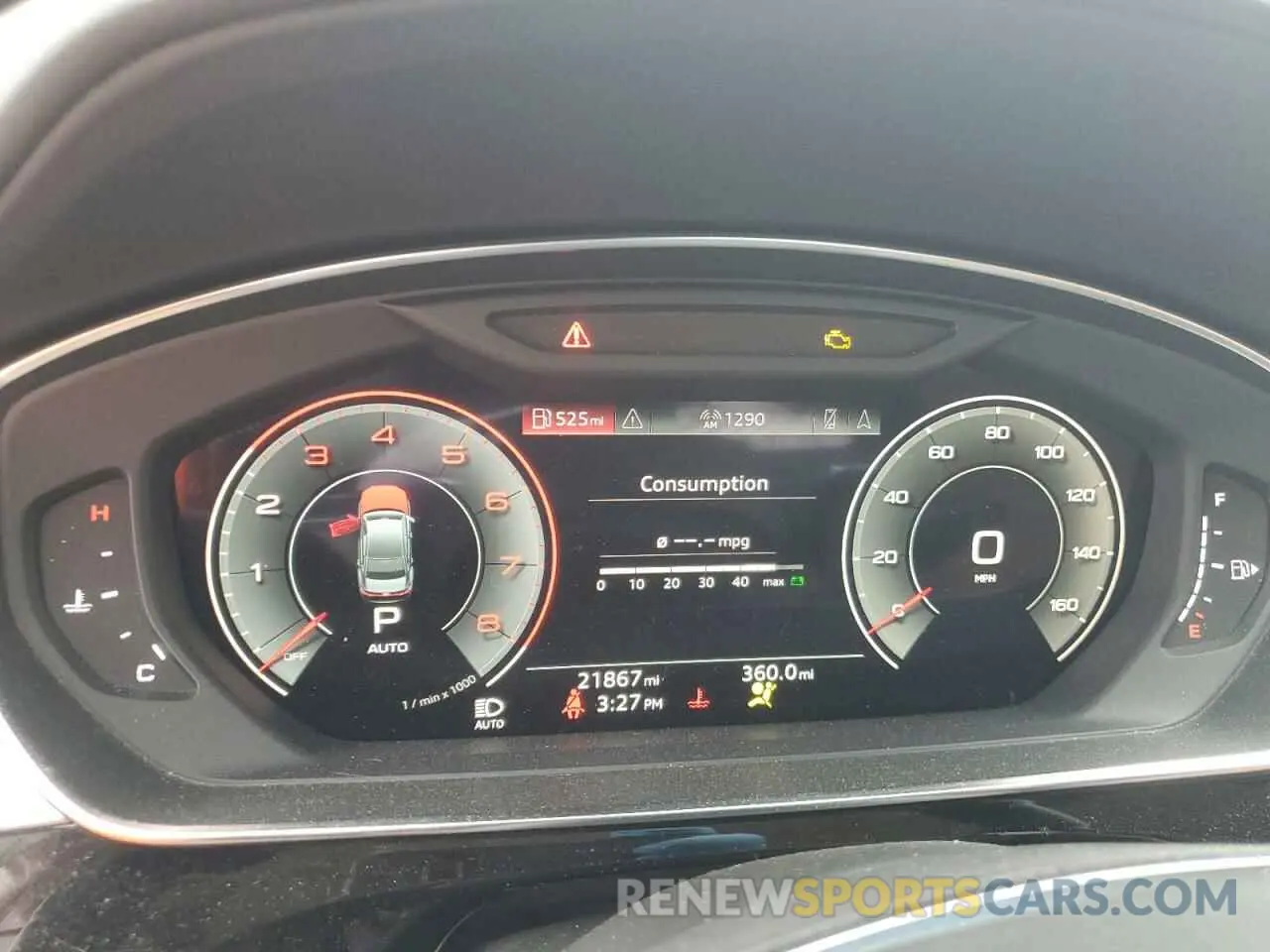 9 fotografías del automóvil dañado WAU8DAF82MN021237 AUDI A8 2021