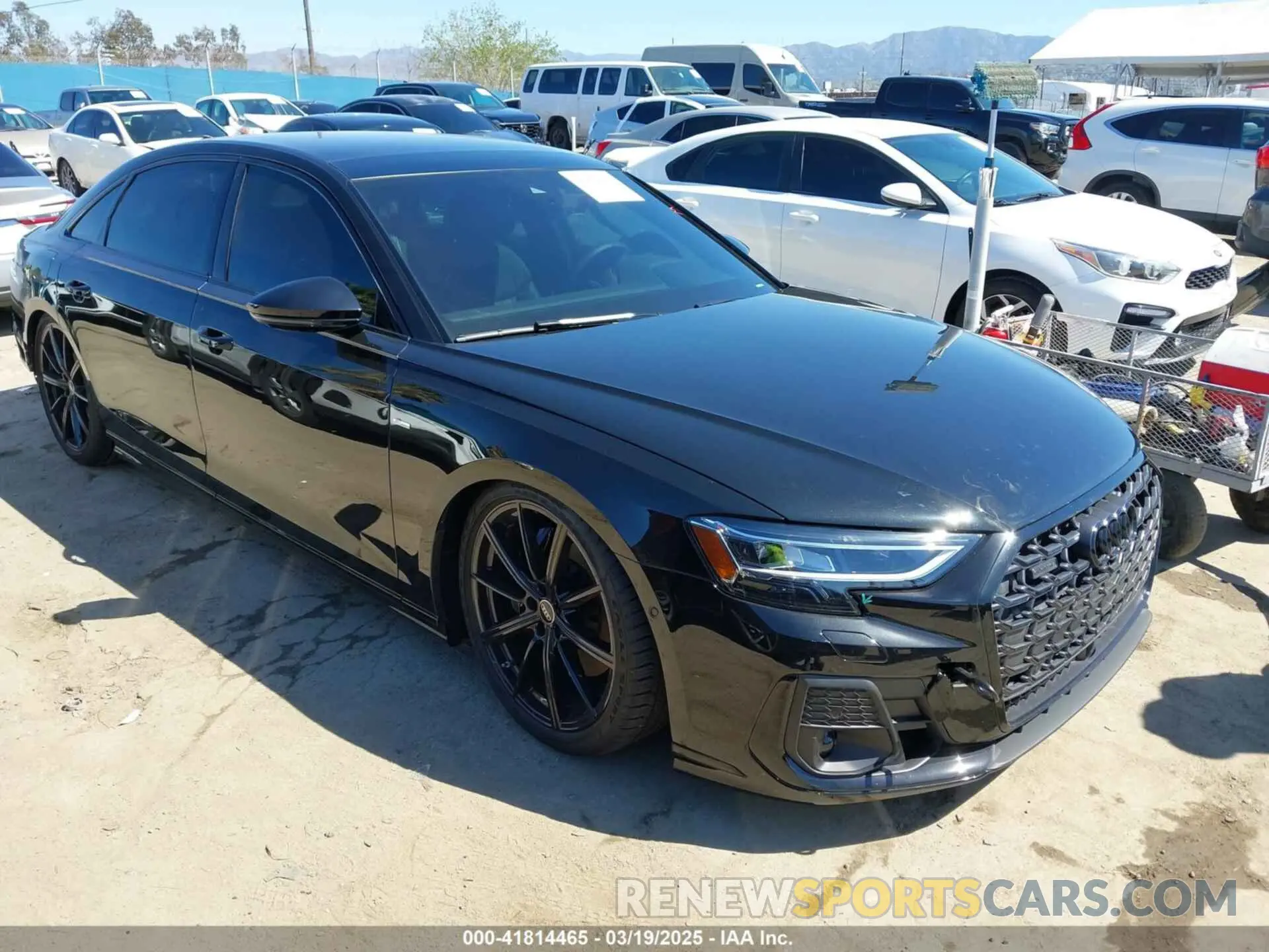 1 fotografías del automóvil dañado WAULDAF88RN014956 AUDI A8 2024