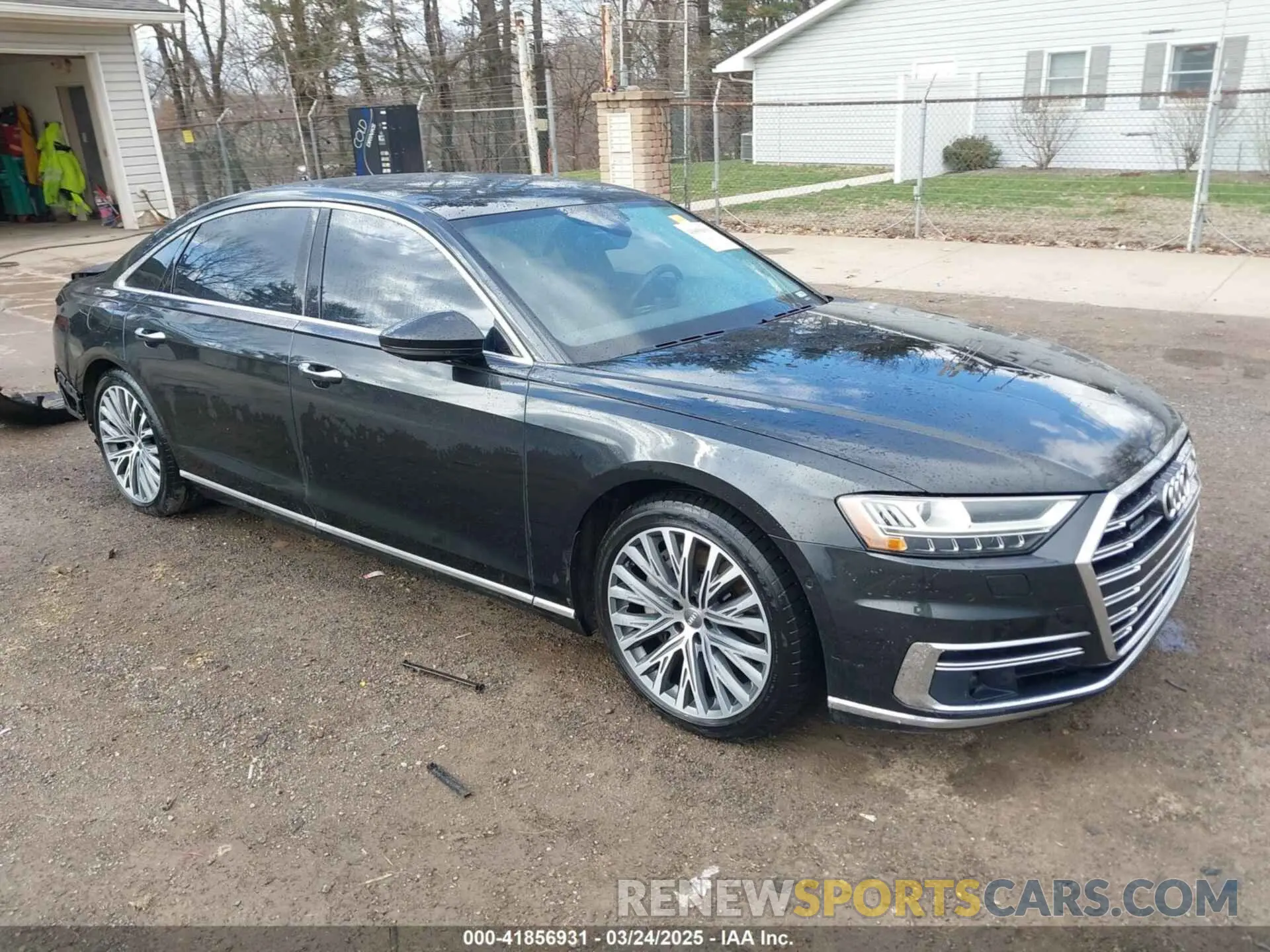 1 fotografías del automóvil dañado WAU8DAF84KN019115 AUDI A8 L 2019