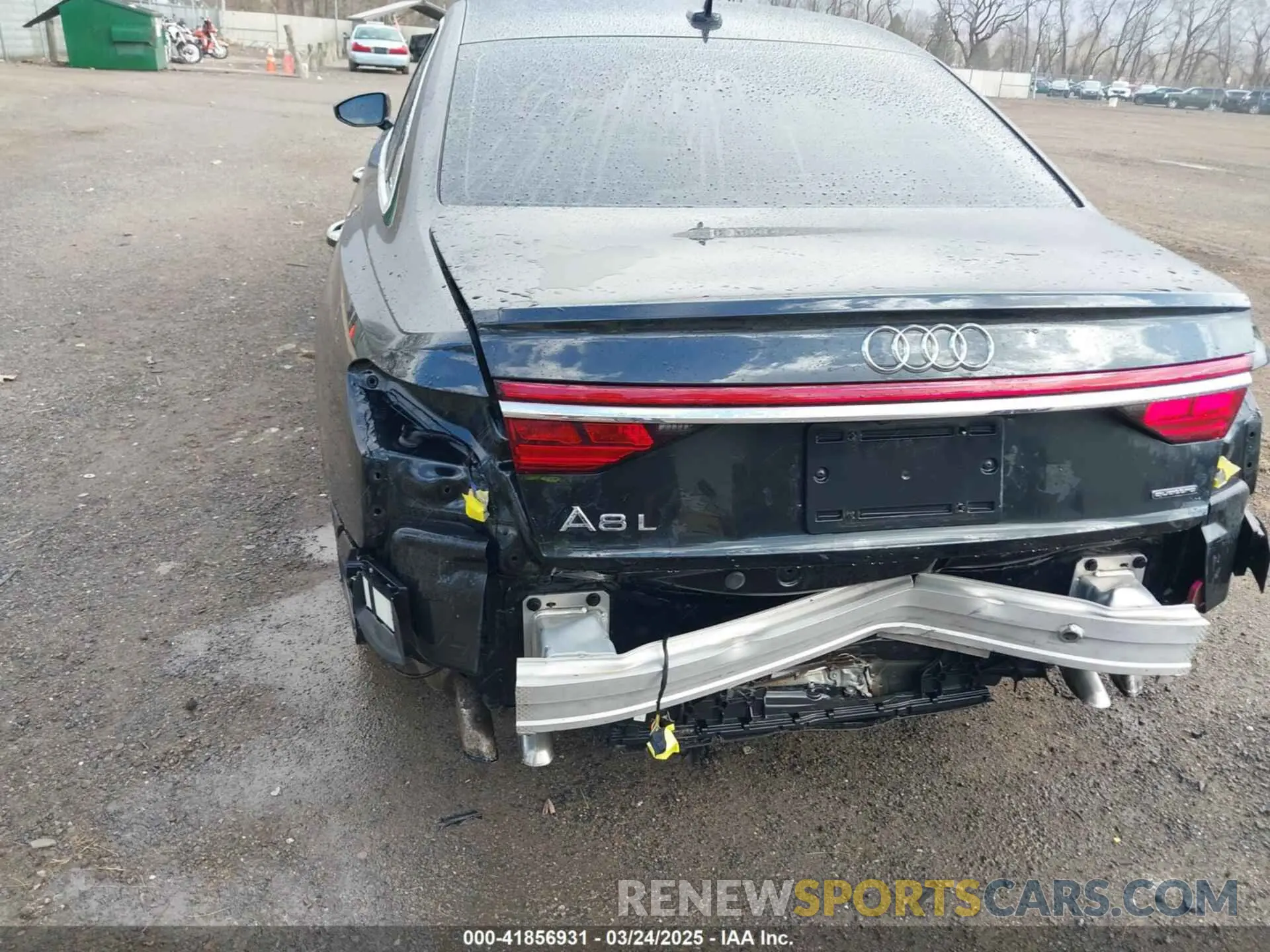 6 fotografías del automóvil dañado WAU8DAF84KN019115 AUDI A8 L 2019