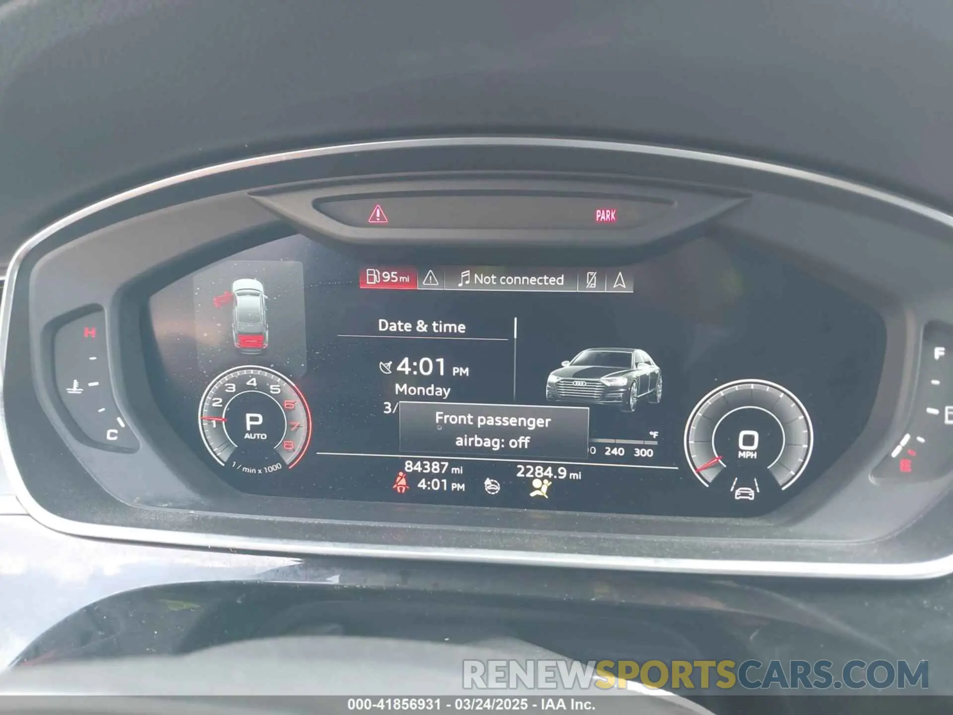 7 fotografías del automóvil dañado WAU8DAF84KN019115 AUDI A8 L 2019