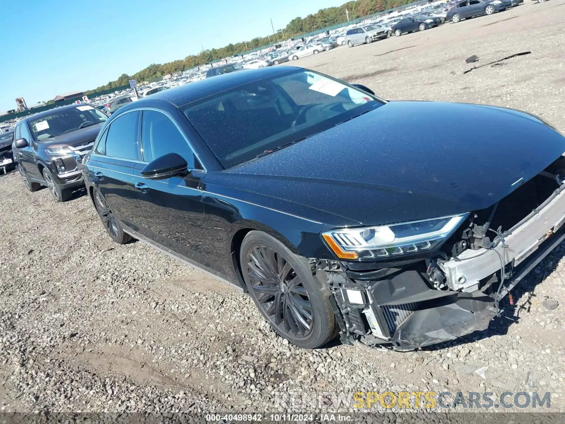 1 fotografías del automóvil dañado WAU8DAF89KN002701 AUDI A8 L 2019