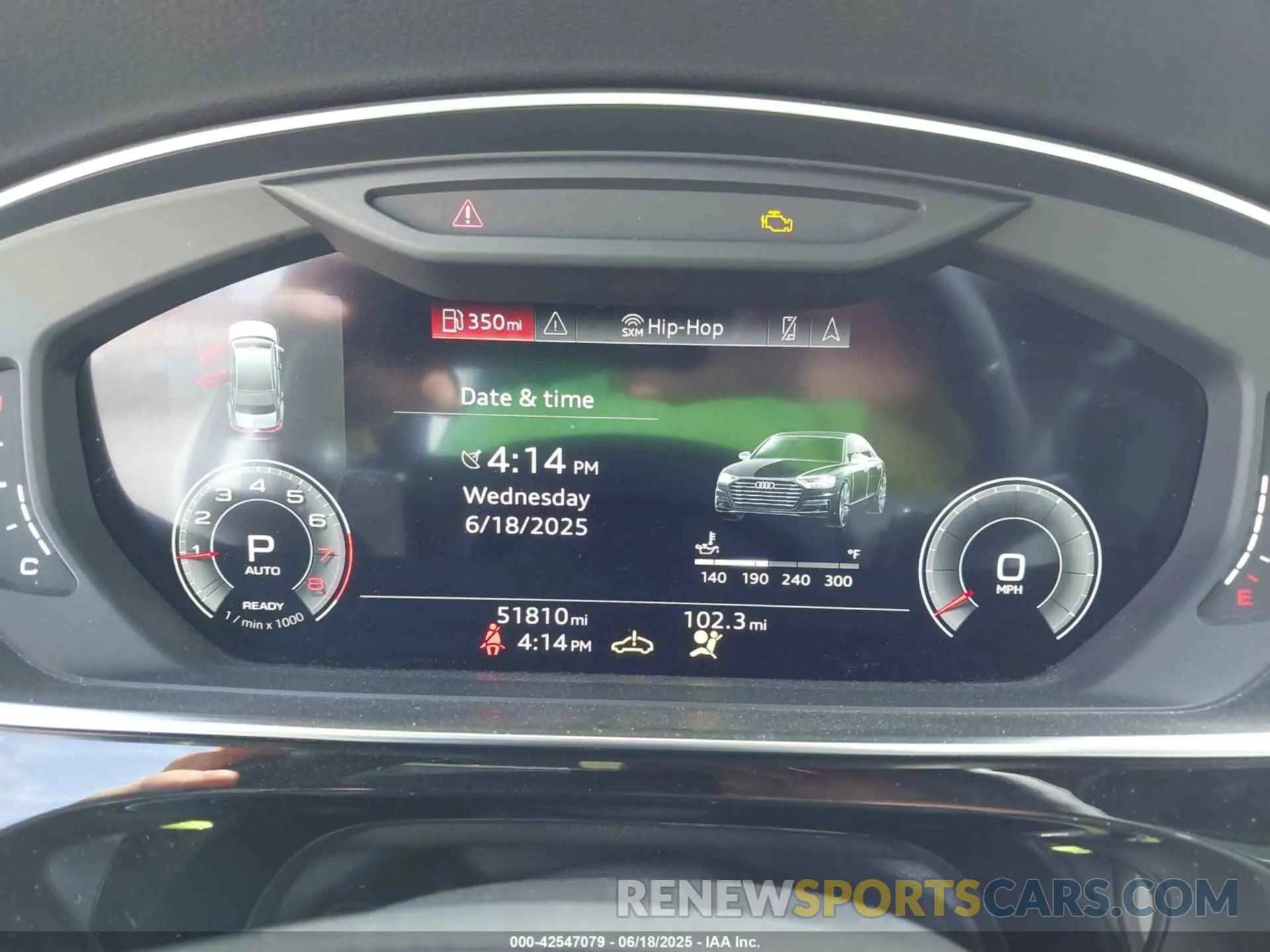 7 fotografías del automóvil dañado WAU8DAF82MN028690 AUDI A8 L 2021