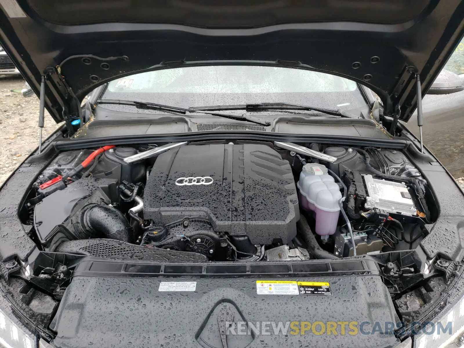 7 fotografías del automóvil dañado WAUBBAF46MA031480 AUDI ALL OTHER 2021