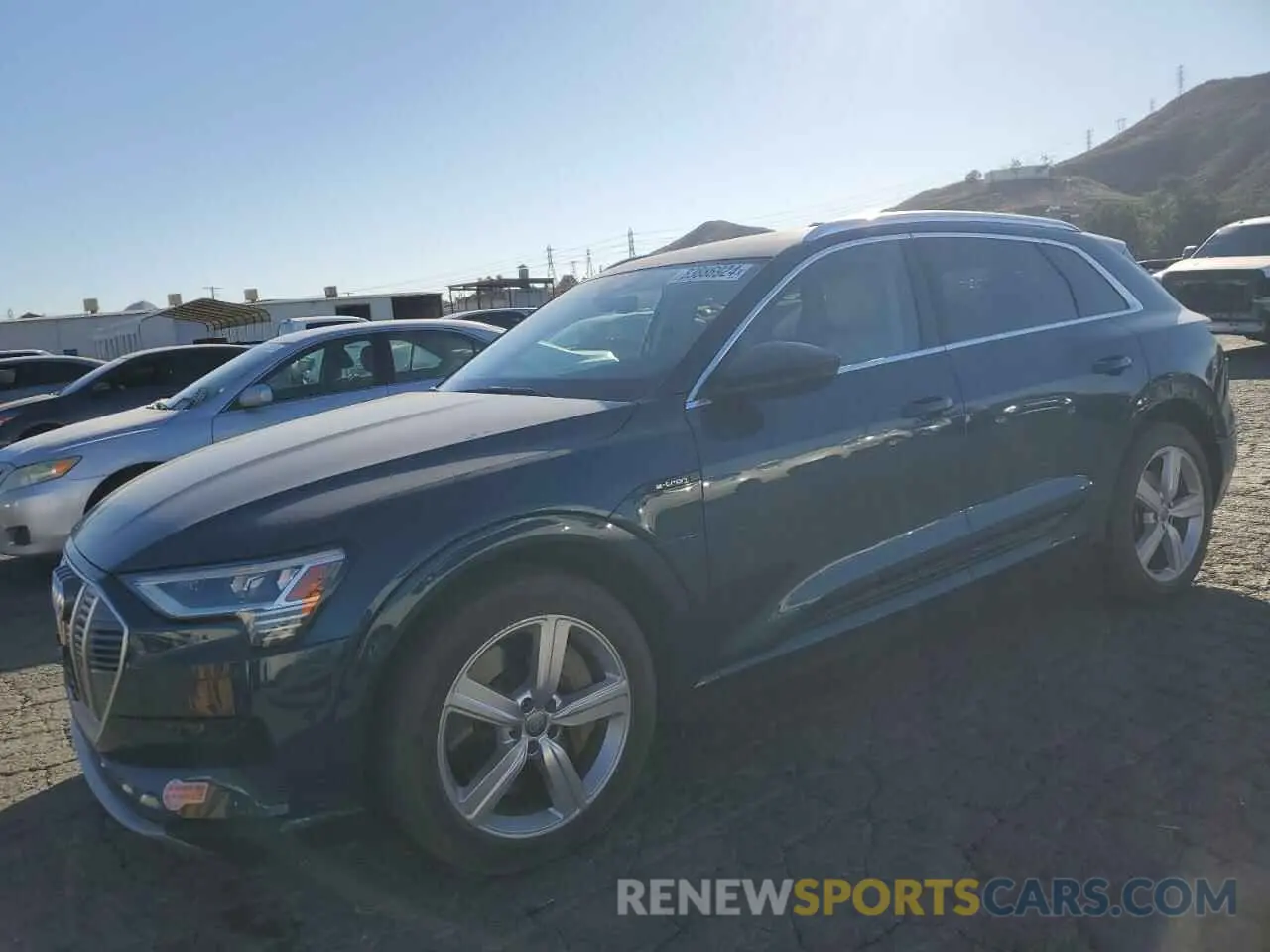 1 fotografías del automóvil dañado WA1LAAGE0KB010305 AUDI E-TRON 2019