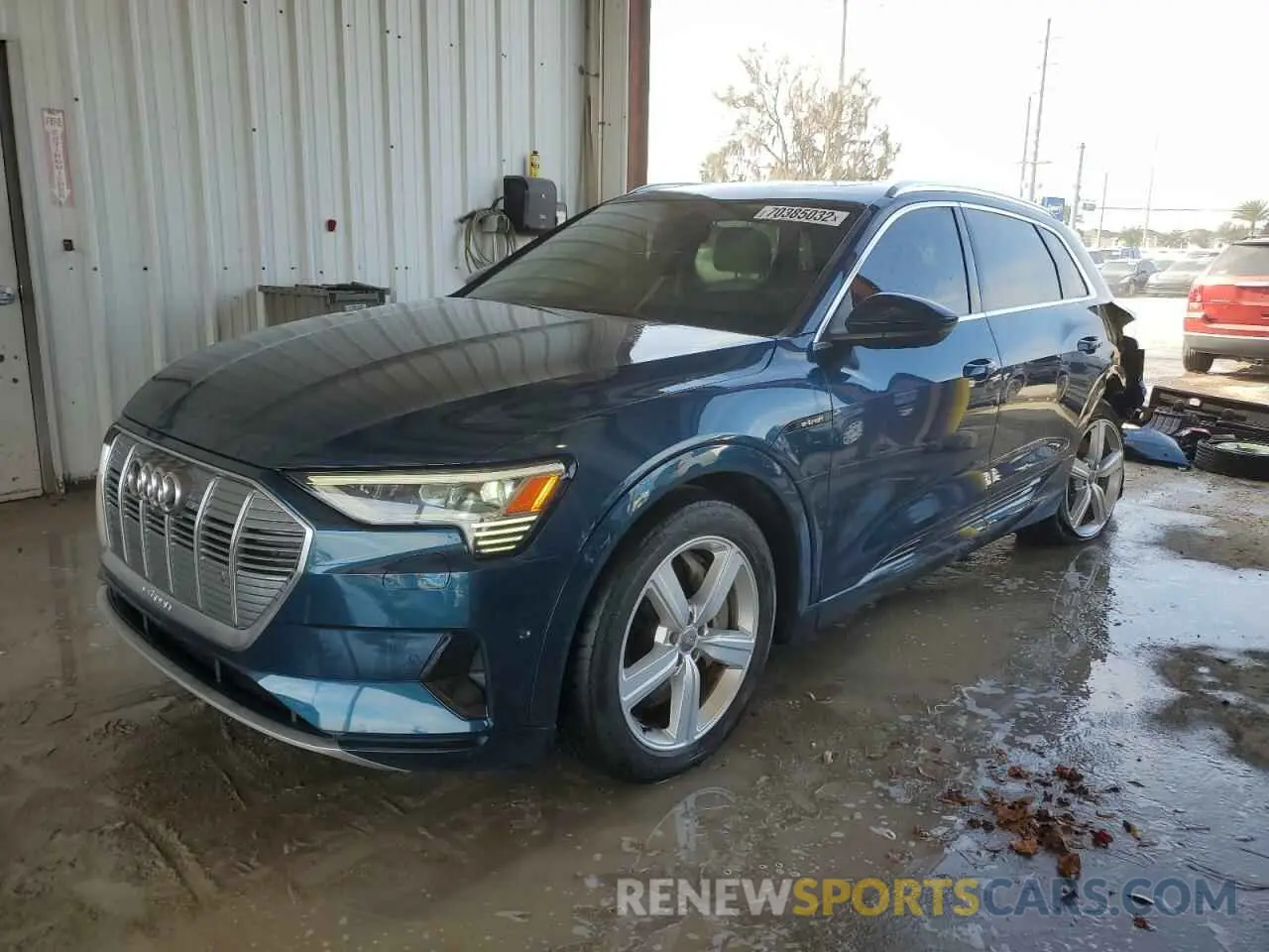 1 fotografías del automóvil dañado WA1LAAGE0KB010935 AUDI E-TRON 2019