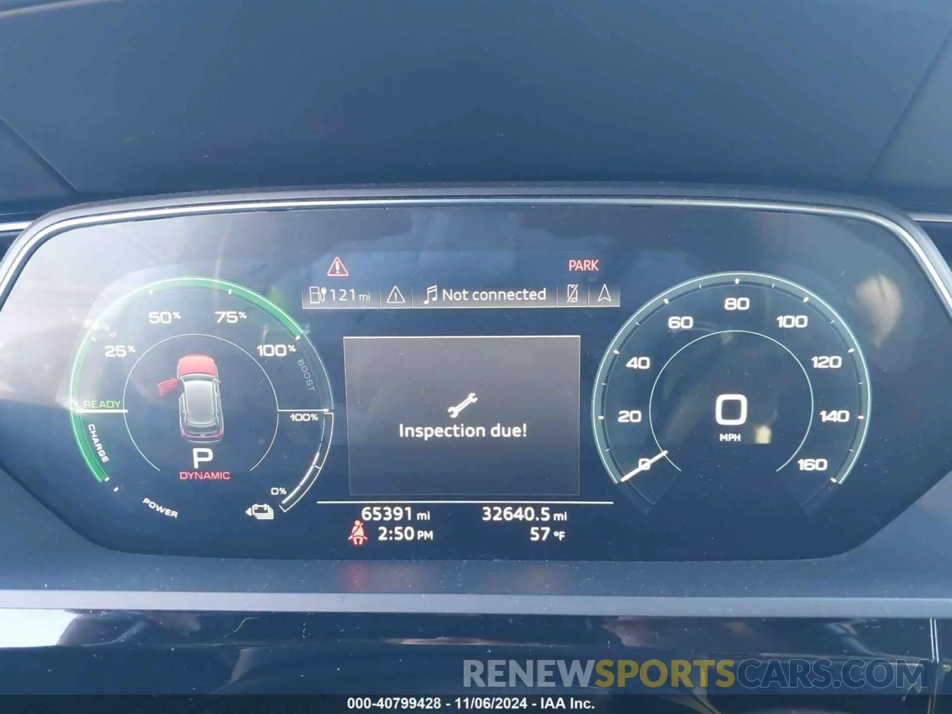 7 fotografías del automóvil dañado WA1LAAGE5KB005407 AUDI E-TRON 2019