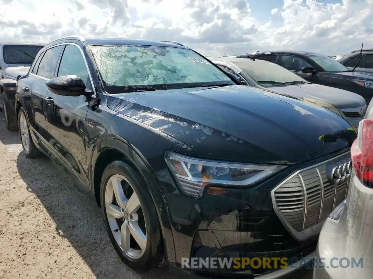 1 fotografías del automóvil dañado WA1LAAGE5KB009649 AUDI E-TRON 2019