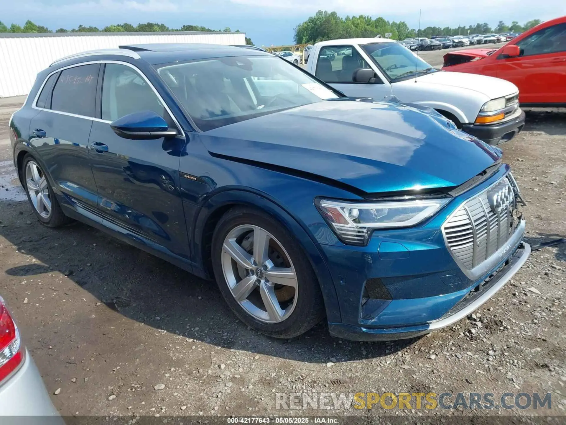 1 fotografías del automóvil dañado WA1LAAGE9KB024865 AUDI E-TRON 2019