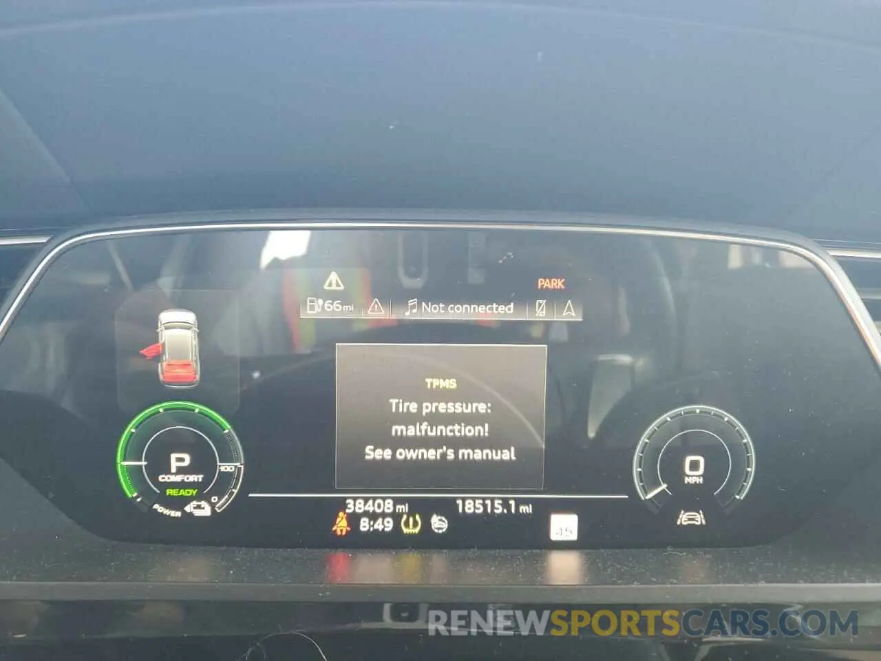 9 fotografías del automóvil dañado WA1LABGE0KB016191 AUDI E-TRON 2019