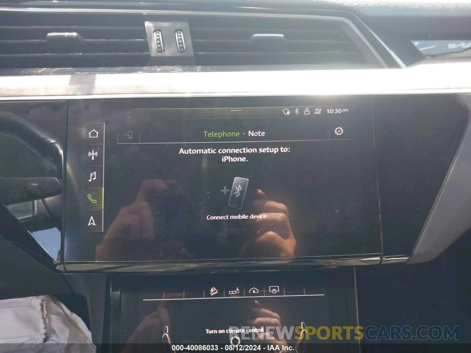 19 fotografías del automóvil dañado WA1LABGE0KB021763 AUDI E-TRON 2019