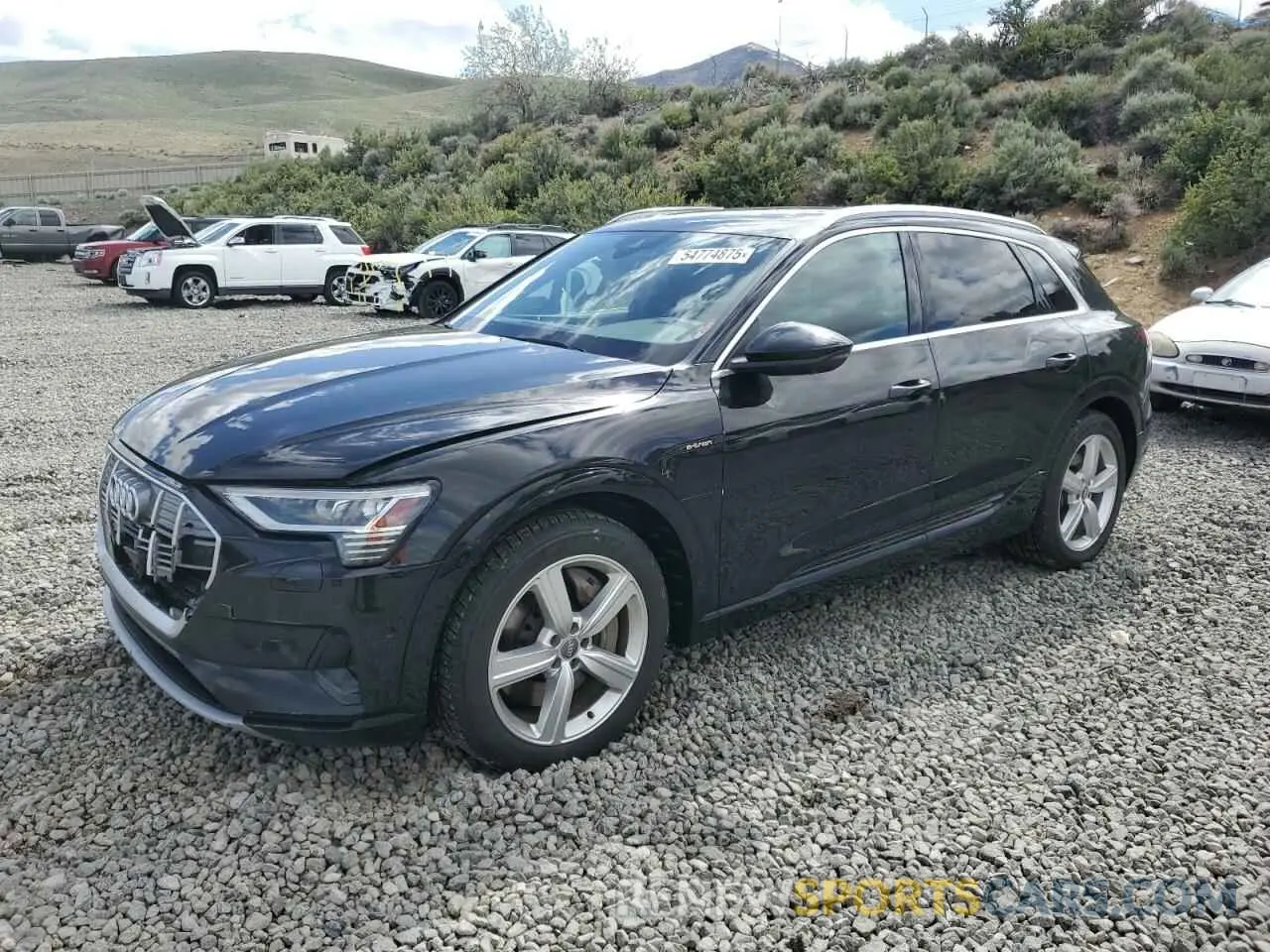 1 fotografías del automóvil dañado WA1LABGE1KB021741 AUDI E-TRON 2019
